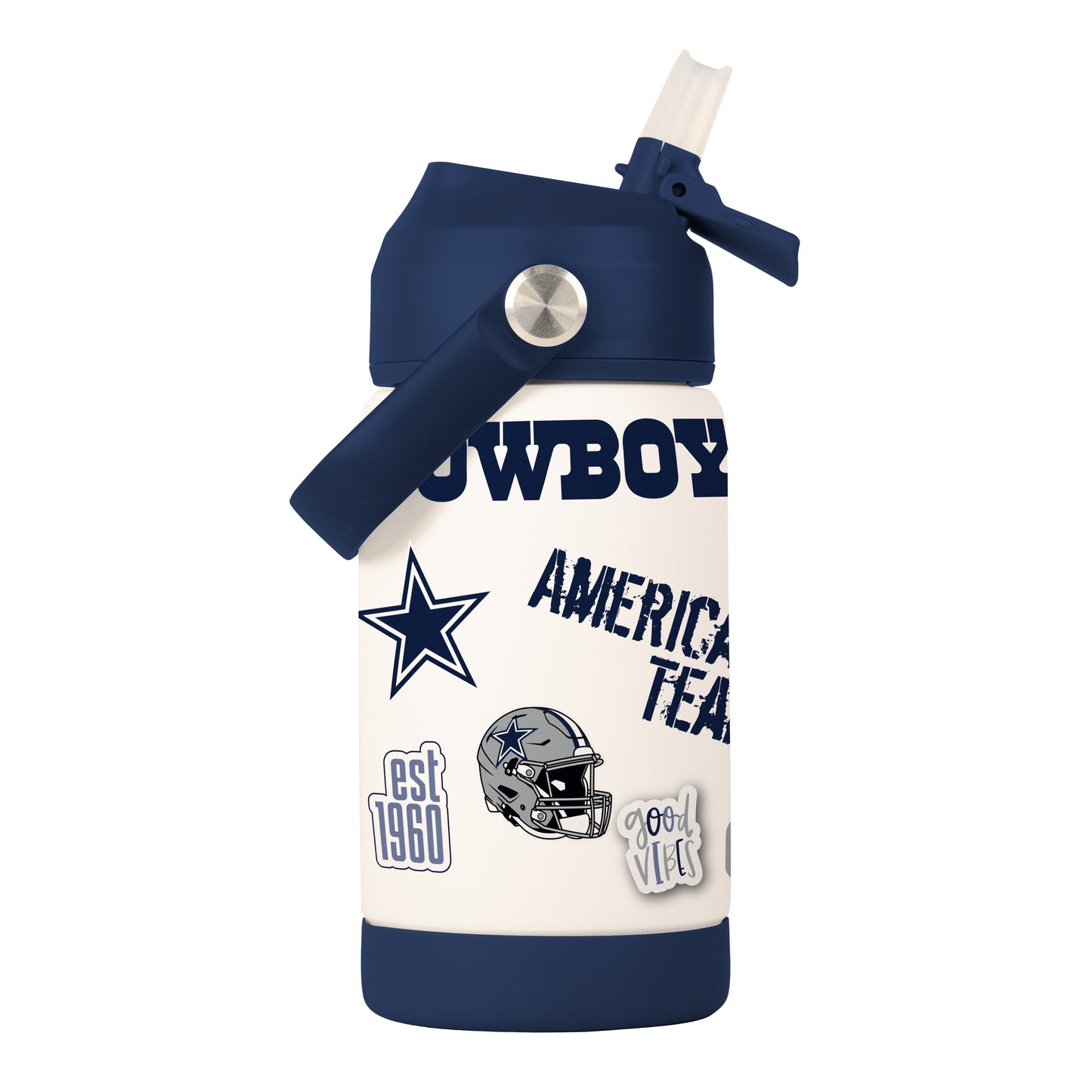 Dallas Cowboys 12oz SS Kids Bottle