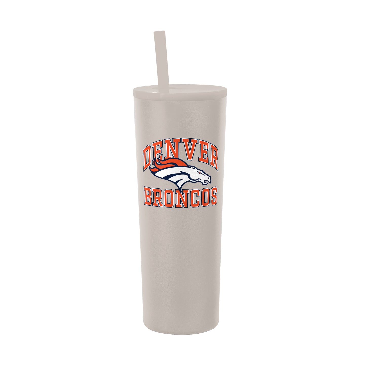 Denver Broncos 30oz Athletic SS Straw Tumbler
