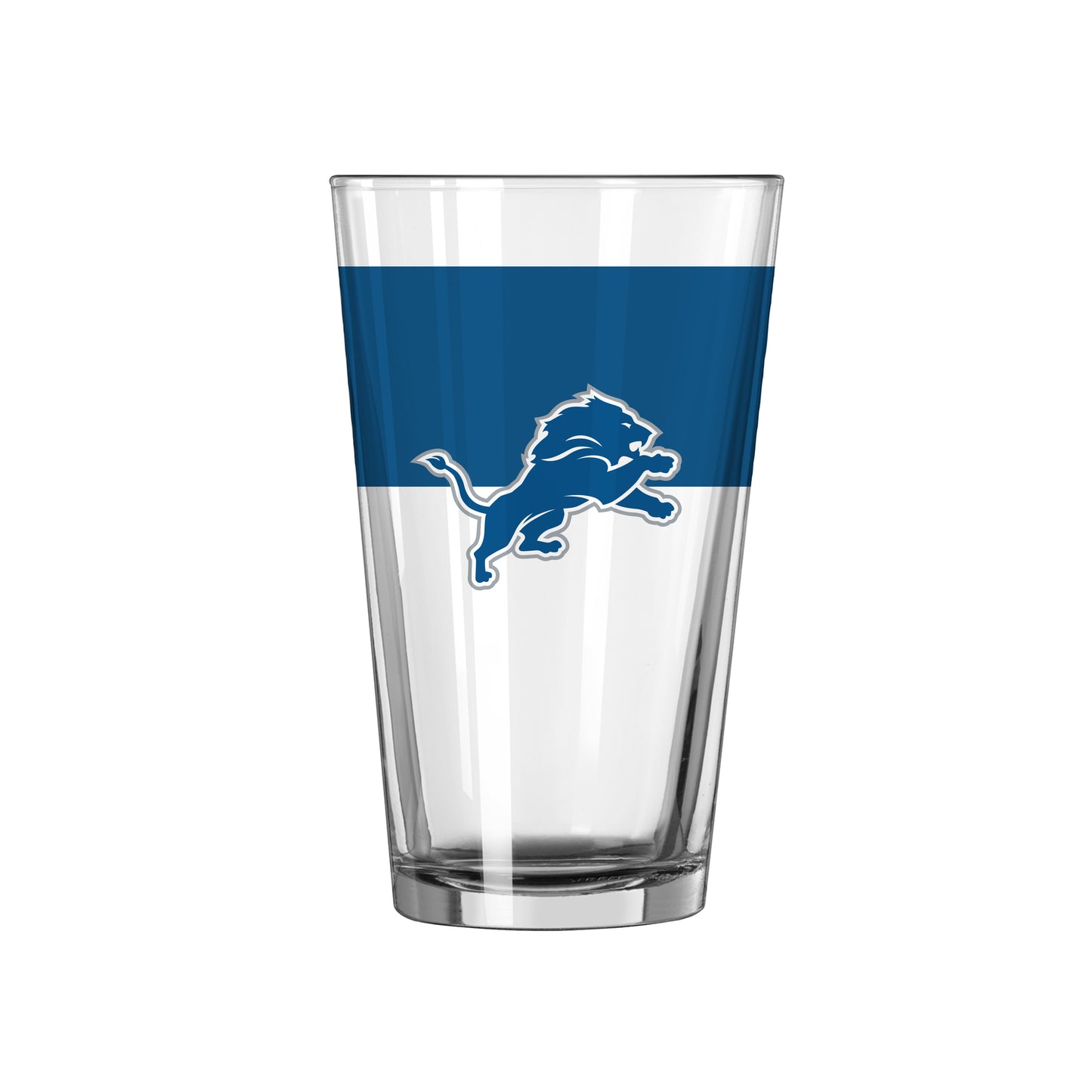 Detroit Lions 16oz Colorblock Pint Glass