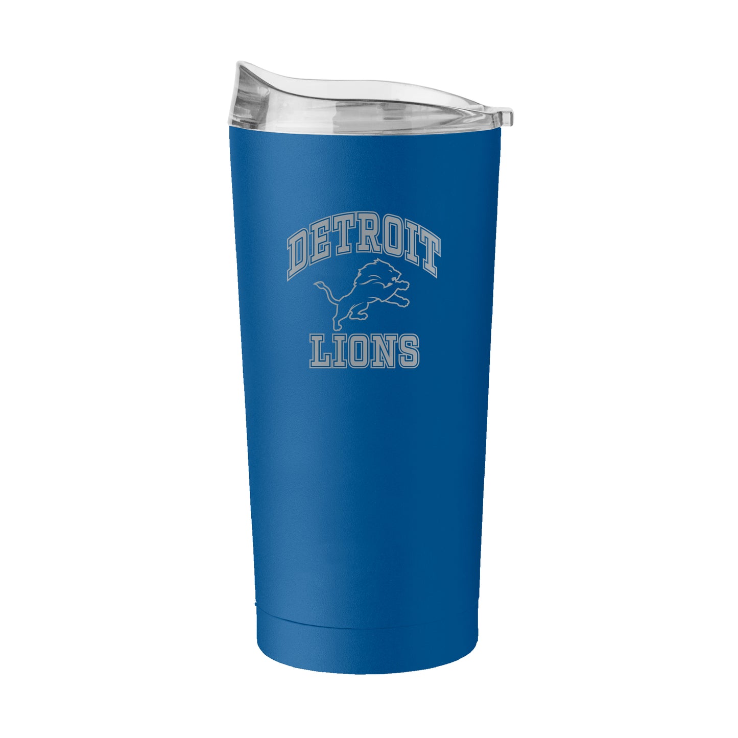 Detroit Lions 20oz Athletic Etch Powder Coat Tumbler