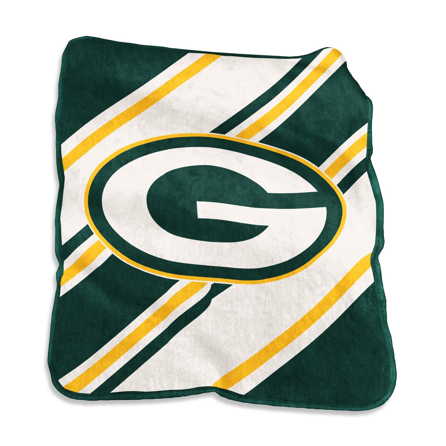 Green Bay Packers Raschel Stripe Throw