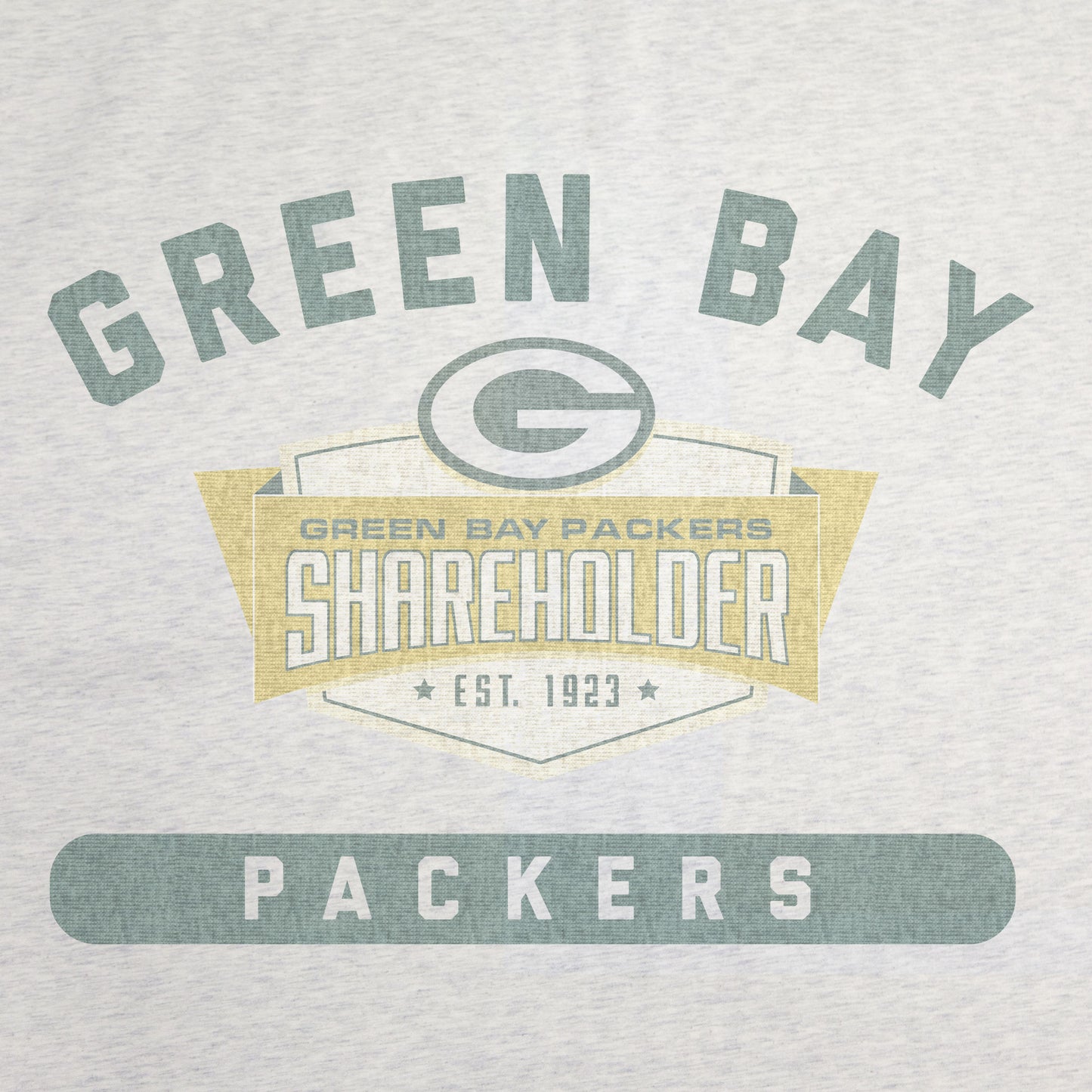 Green Bay Packers Shareholders Sublimated Sweatshirt Blanket