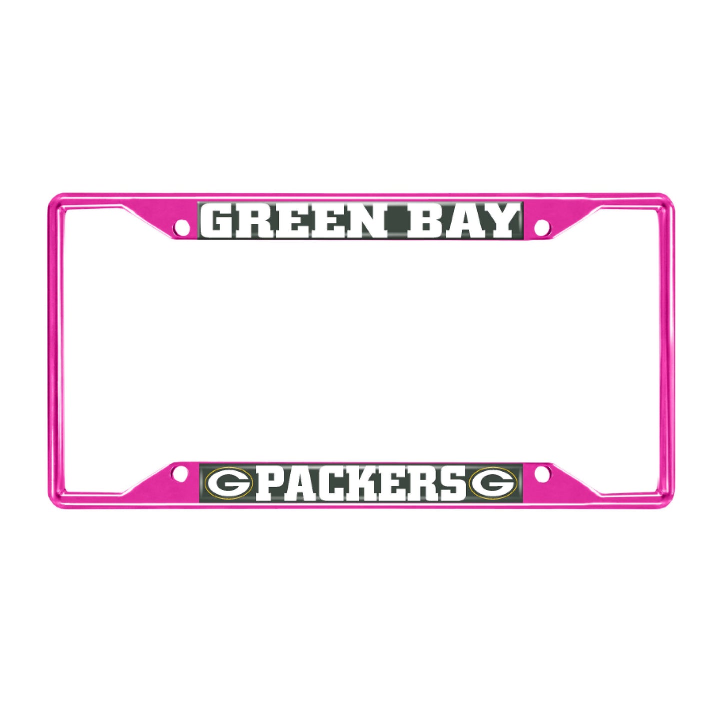 NFL - Green Bay Packers-Pink License Plate Frame