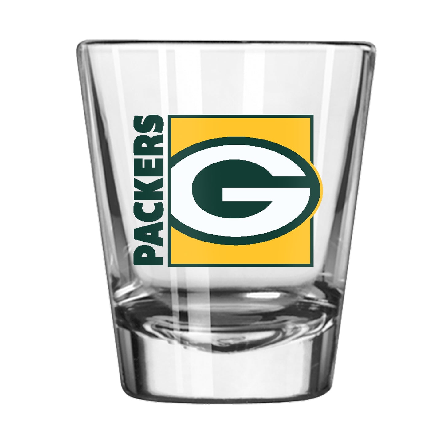 Green Bay Packers 2oz Block Shot Glass