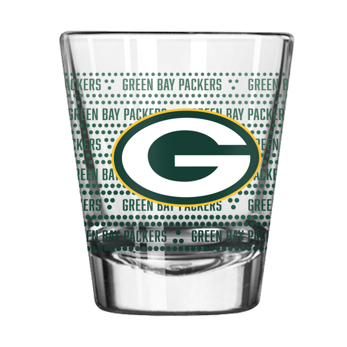 Green Bay Packers 2oz Chant Fade Shot Glass