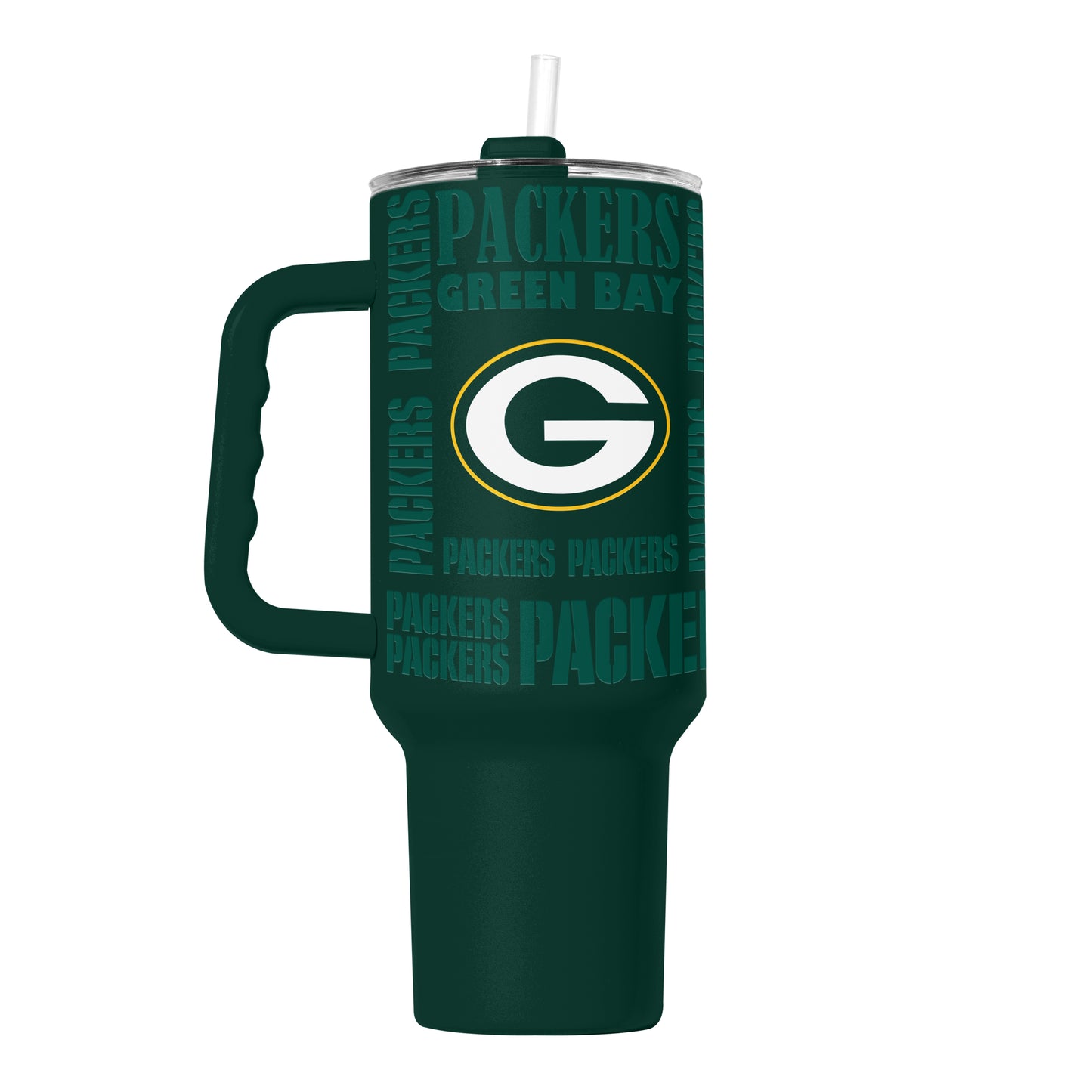 Green Bay Packers 40oz Replay Powder Coat Tumbler