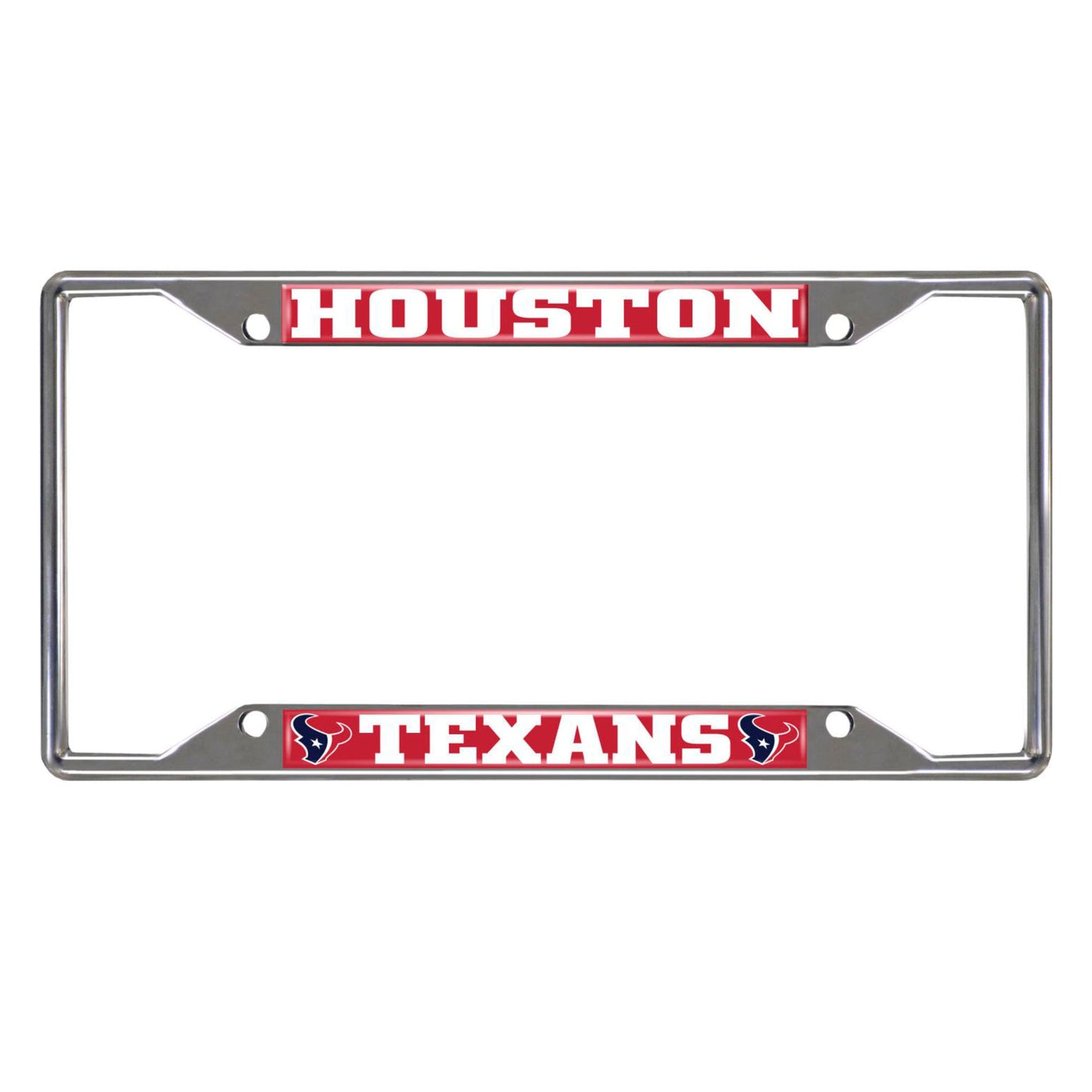 NFL - Houston Texans Chrome License Plate Frame