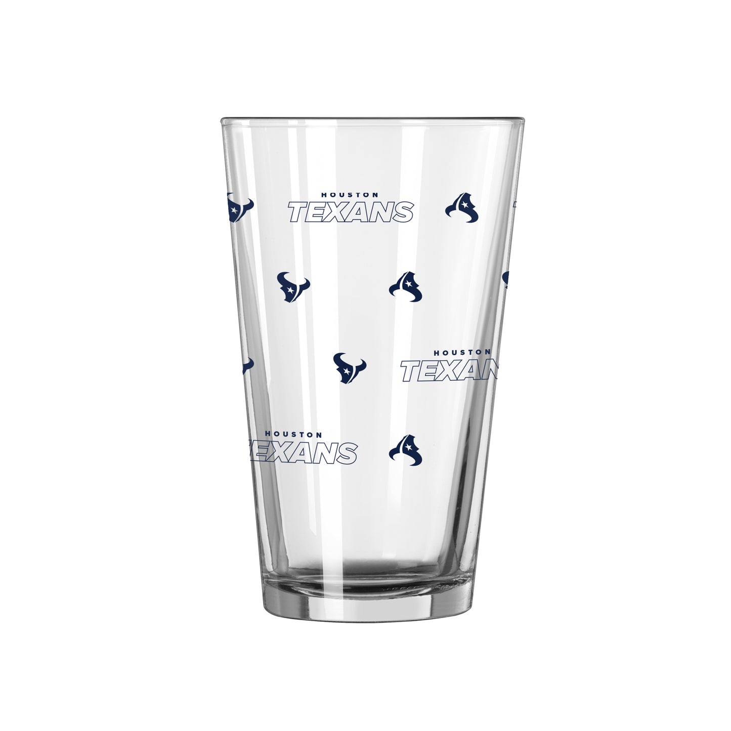 Houston Texans 16oz Step And Repeat Pint Glass