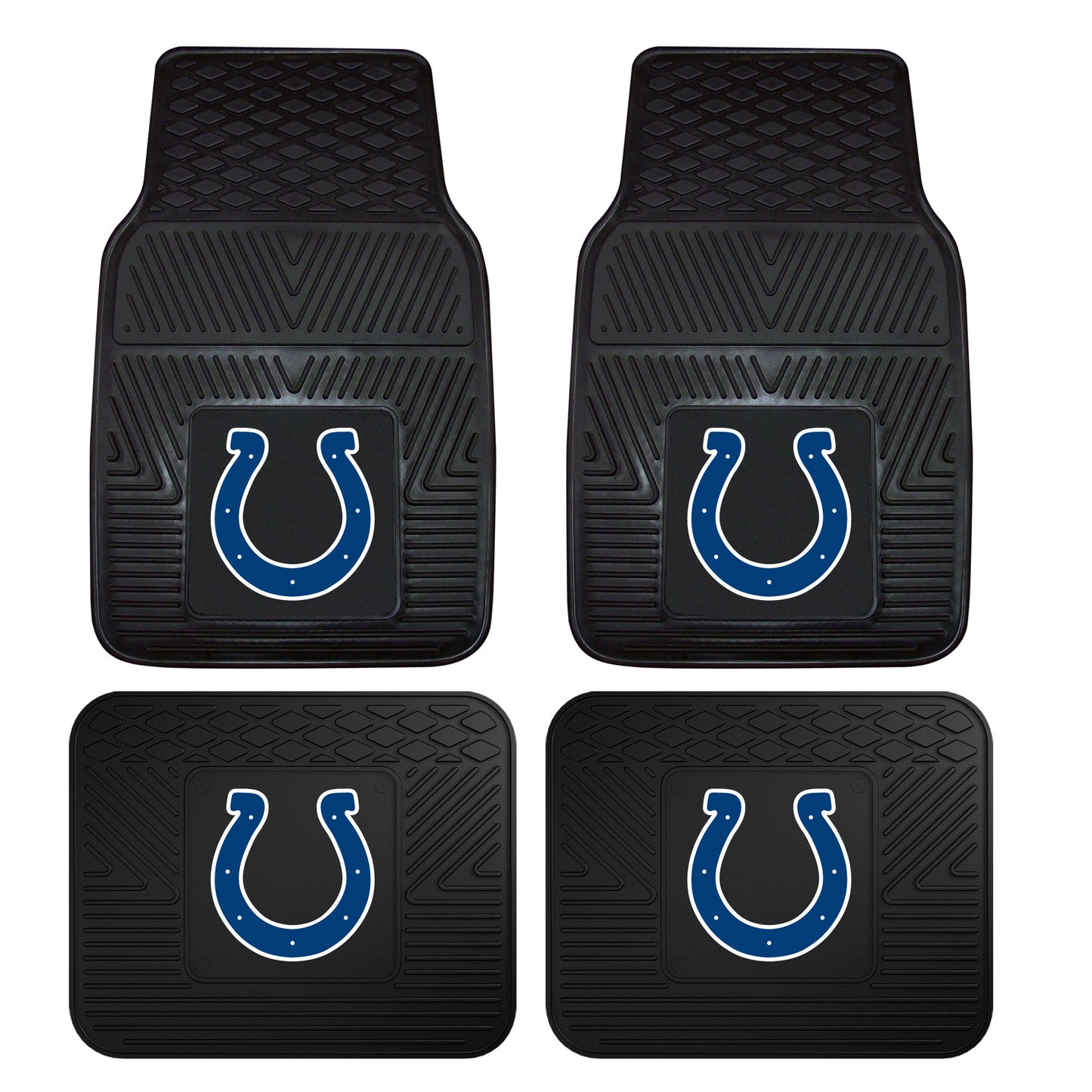 NFL - Indianapolis Colts 4-pc Vinyl Car Mat Set