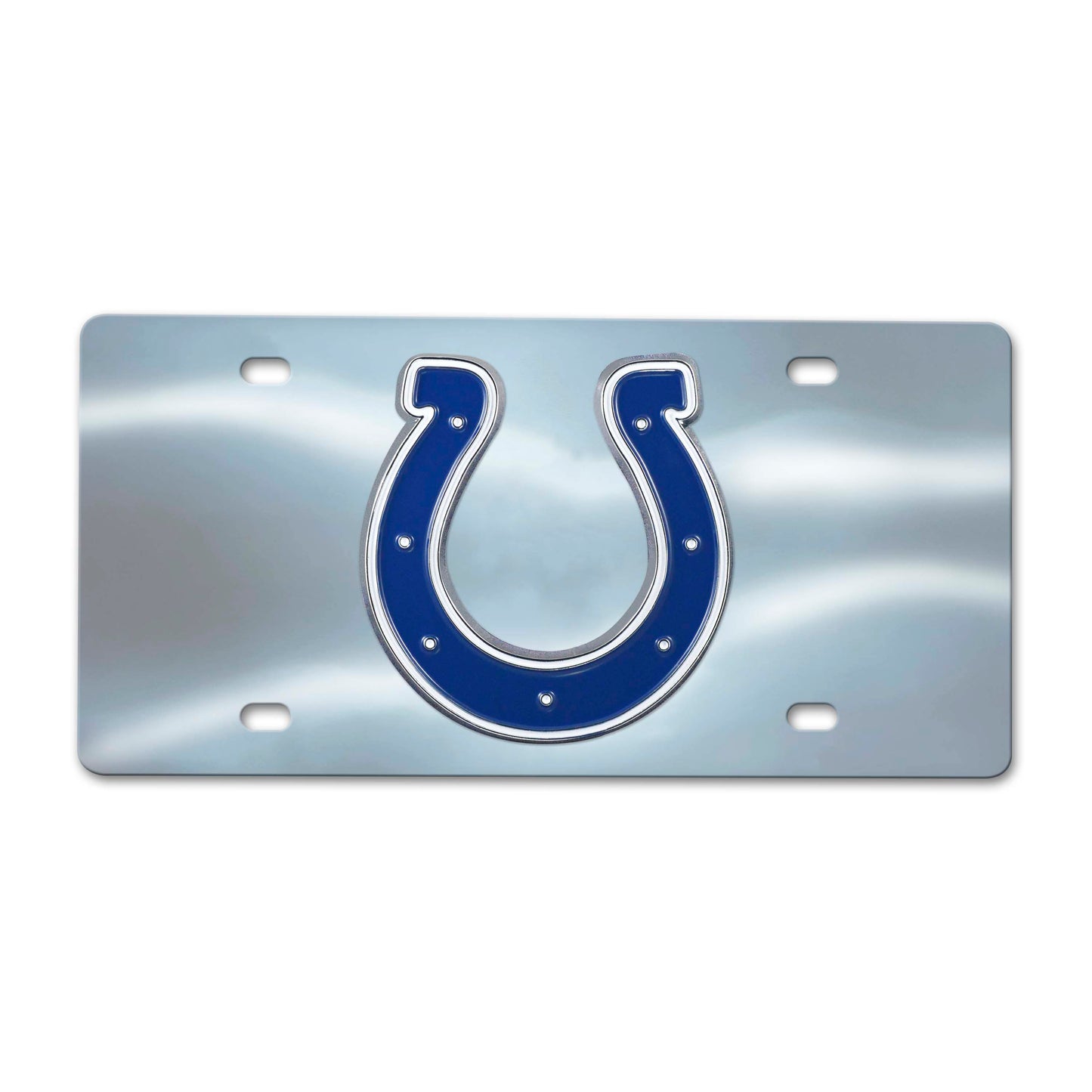NFL - Indianapolis Colts Chrome Diecast License Plate