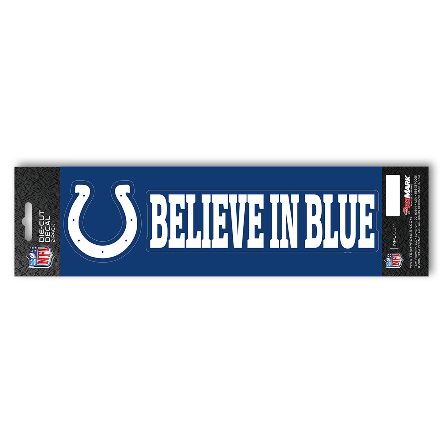 NFL - Indianapolis Colts Team Slogan Decal