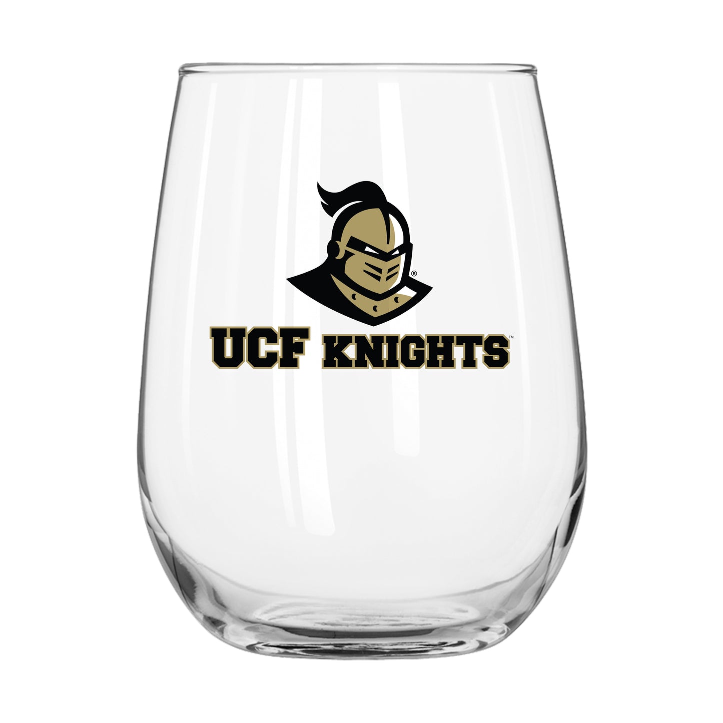 Central Florida 16oz 1S Curved Beverage Glass