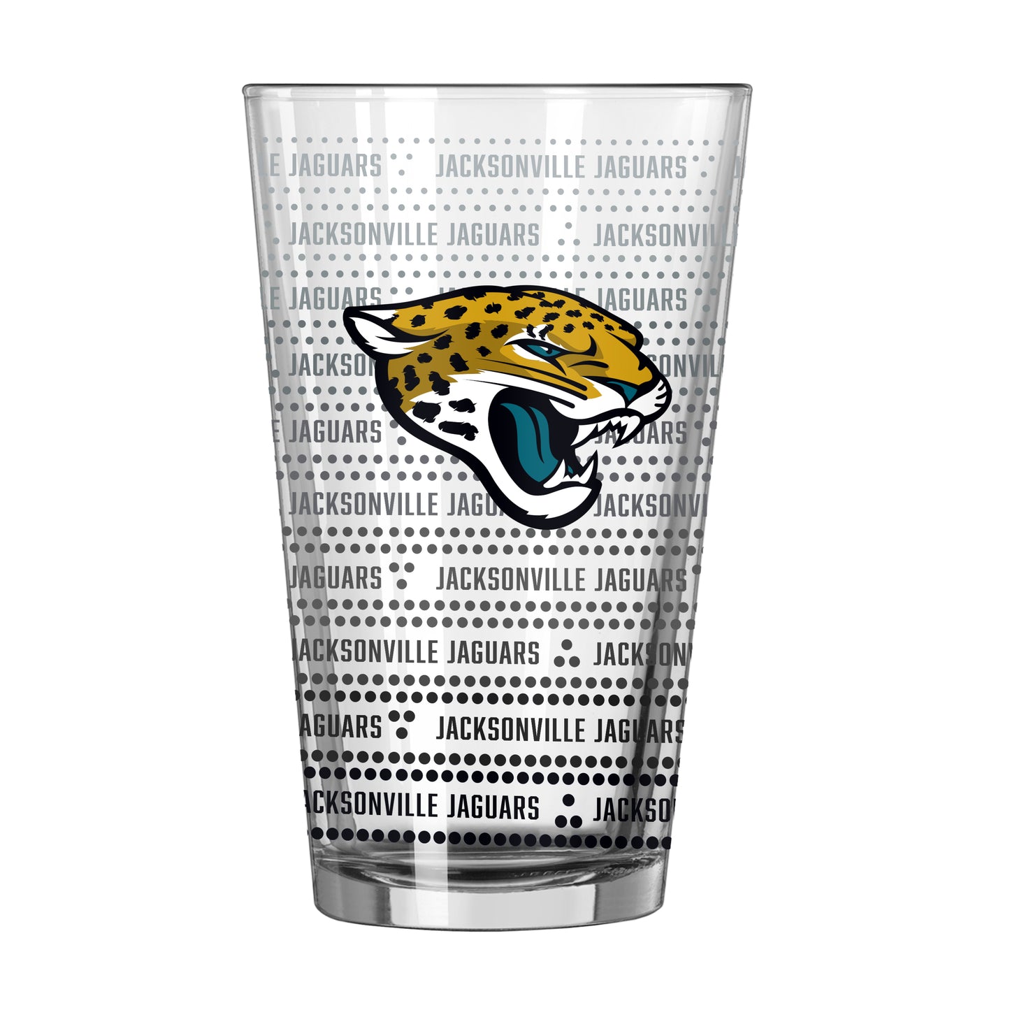 Jacksonville Jaguars 16oz Chant Fade Pint Glass