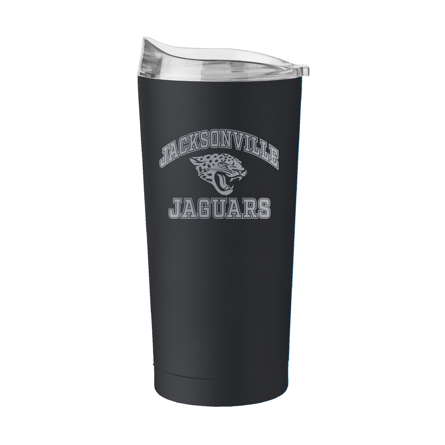 Jacksonville Jaguars 20oz Athletic Etch Powder Coat Tumbler