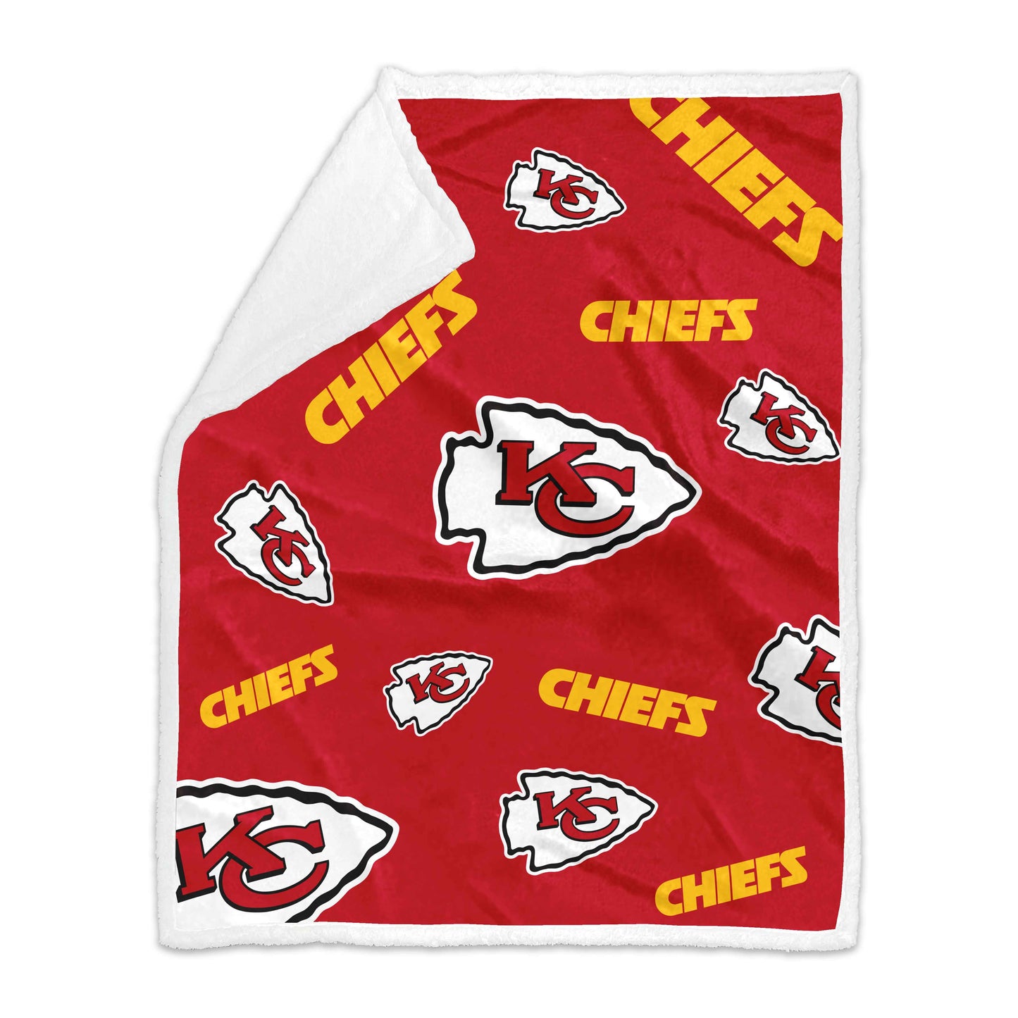 Kansas City Chiefs 50x60 Plush Sherpa Throw