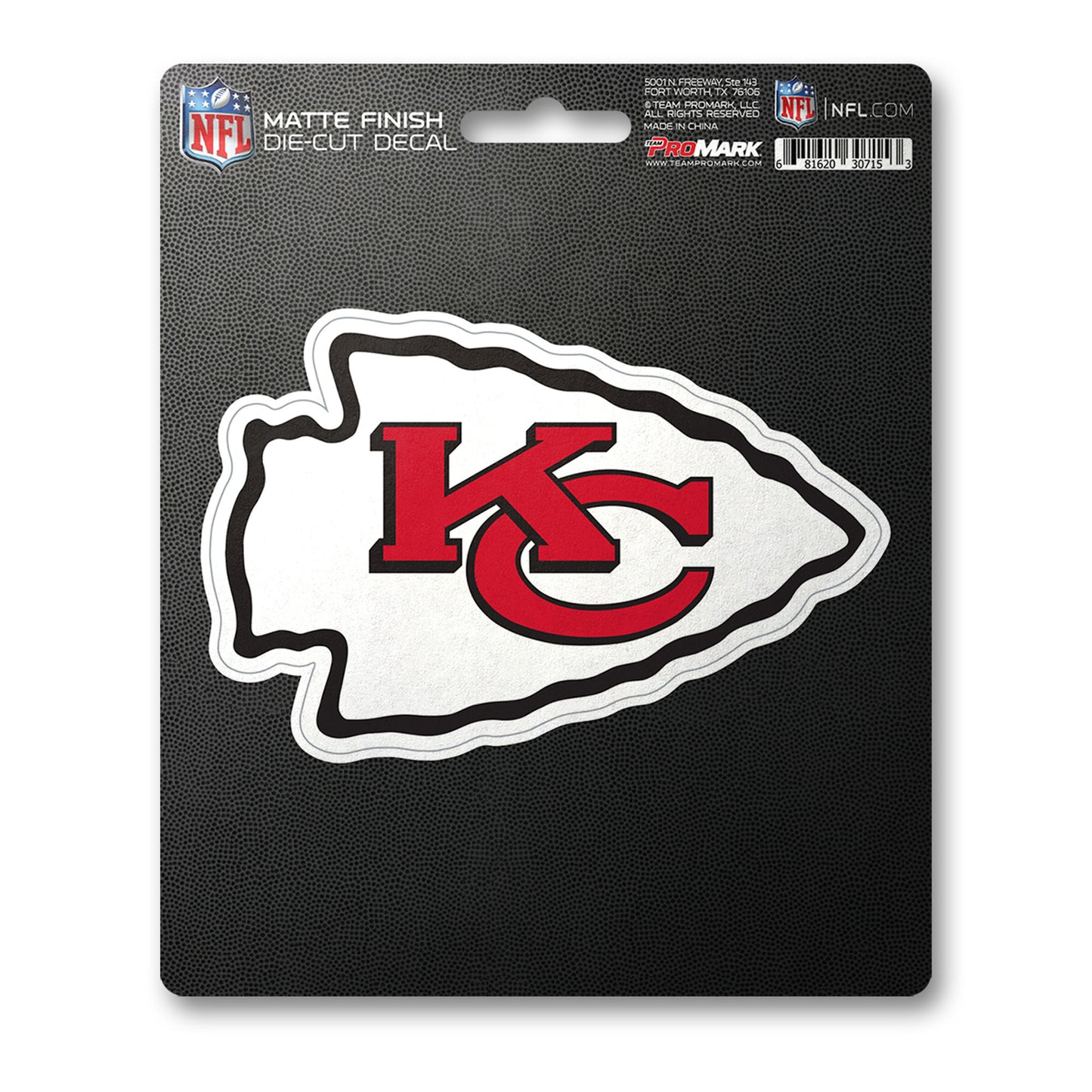 NFL - Kansas City Chiefs Matte Decal