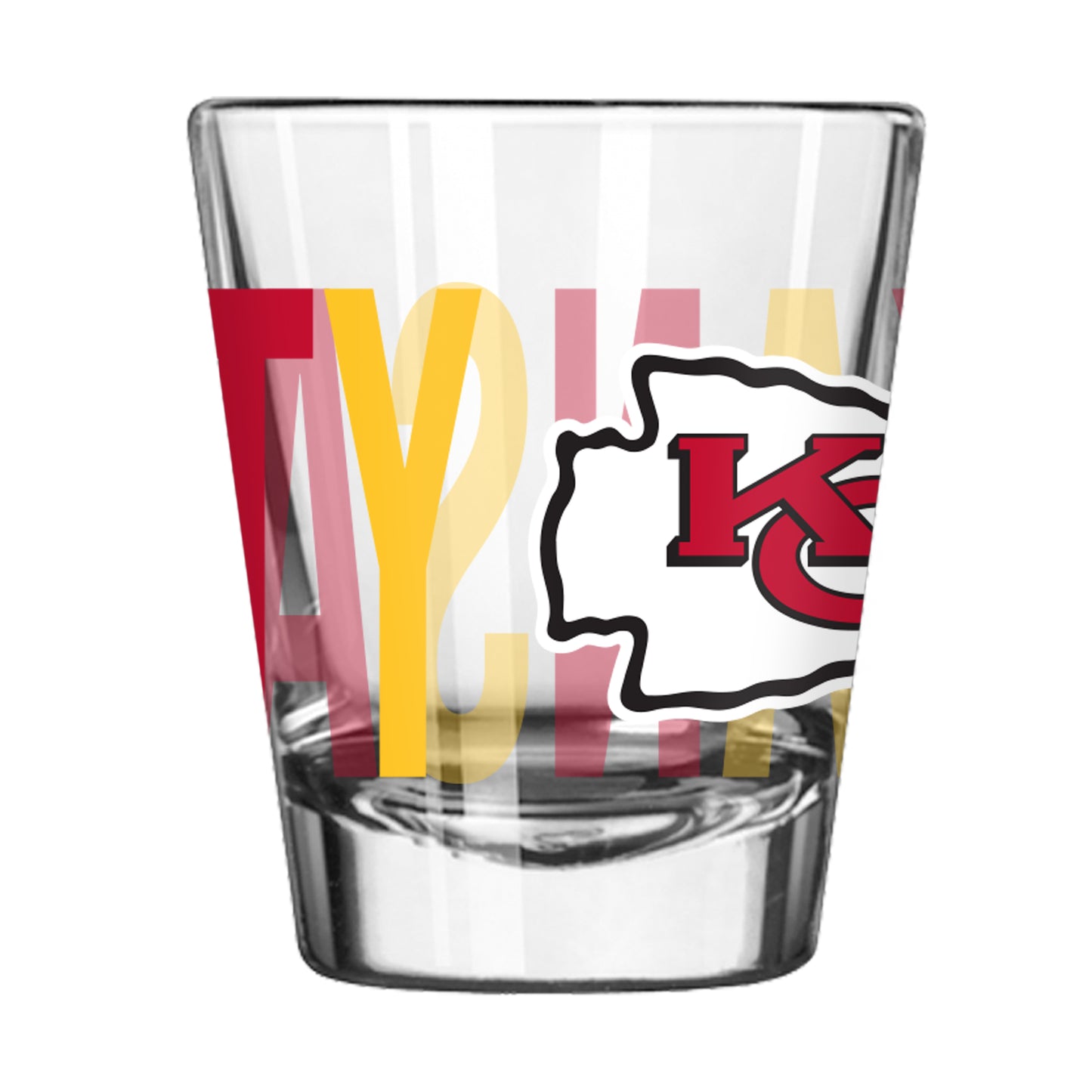 Kansas City Chiefs 2oz Overtime Shot Glass