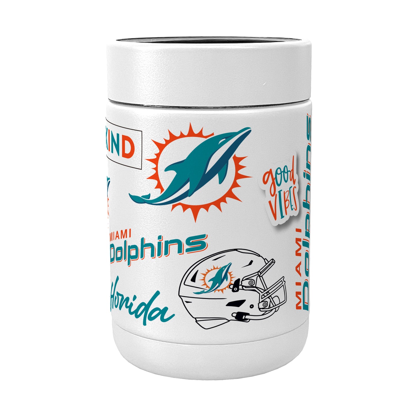 Miami Dolphins Powder Native Coat Coolie