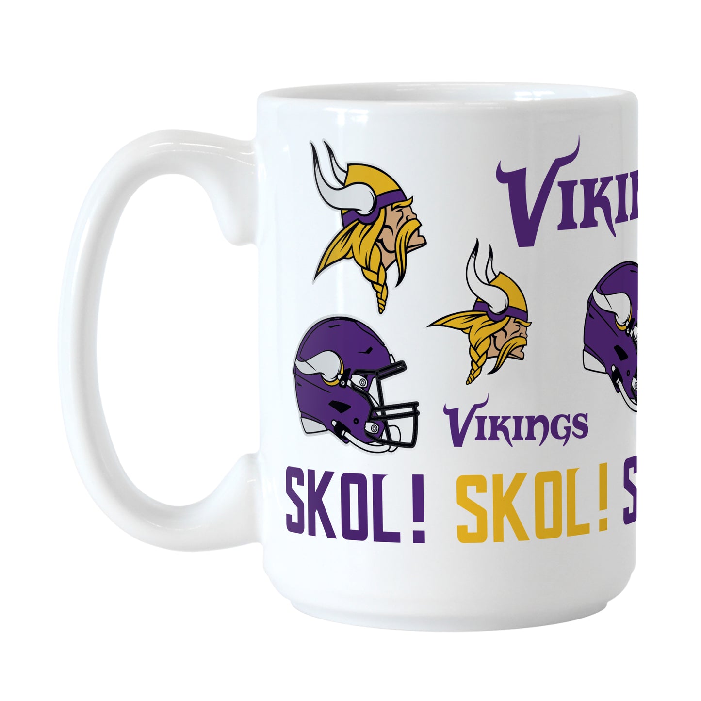 Minnesota Vikings 15oz Native Sublimated Mug