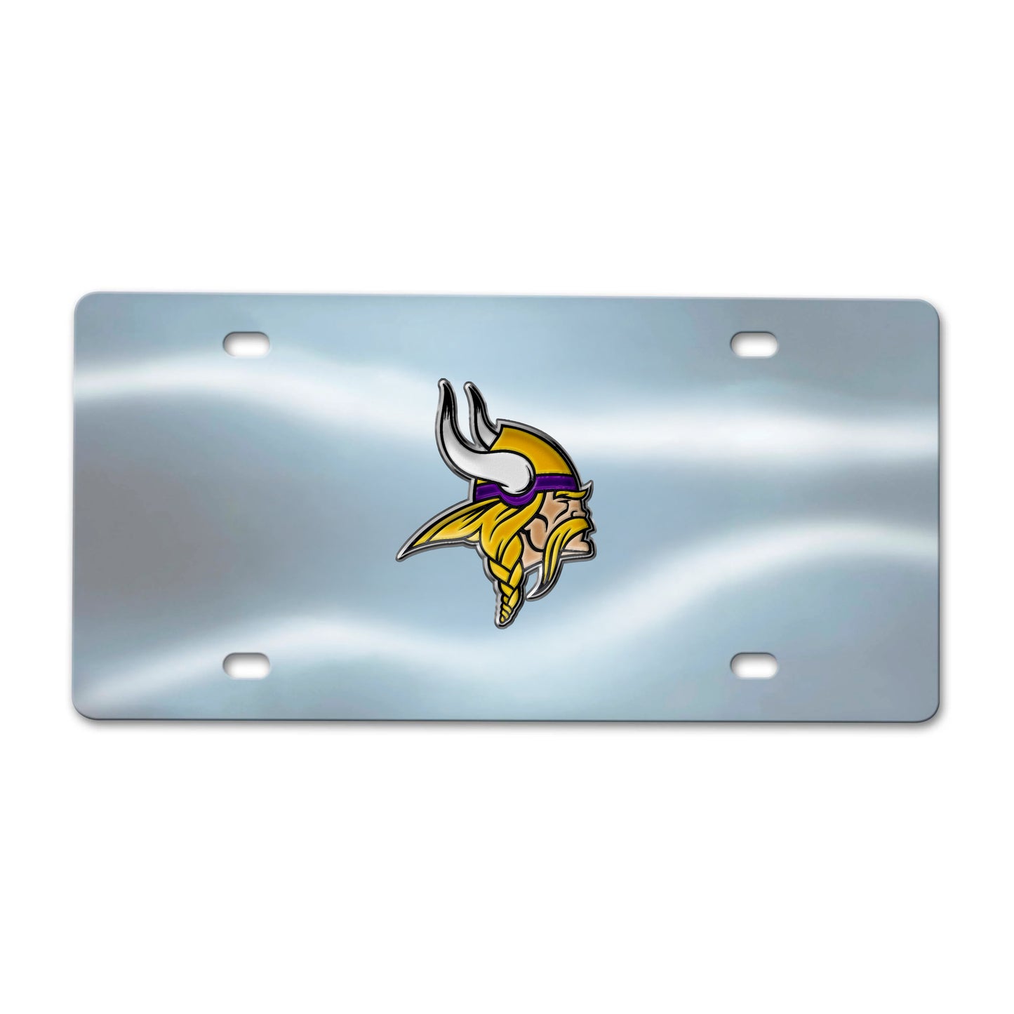 Minnesota Vikings Diecast Chrome License Plate