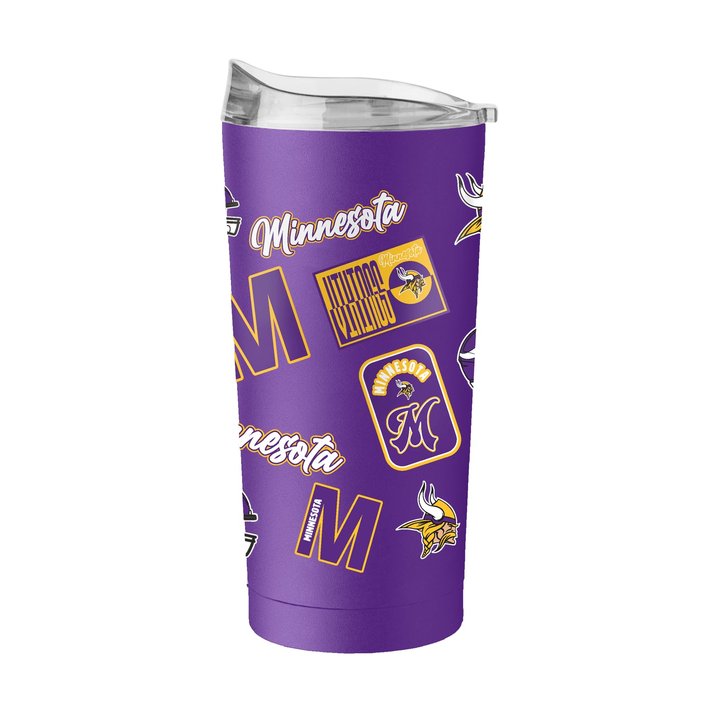 Minnesota Vikings 20oz Dreamweave Powder Coat Tumbler