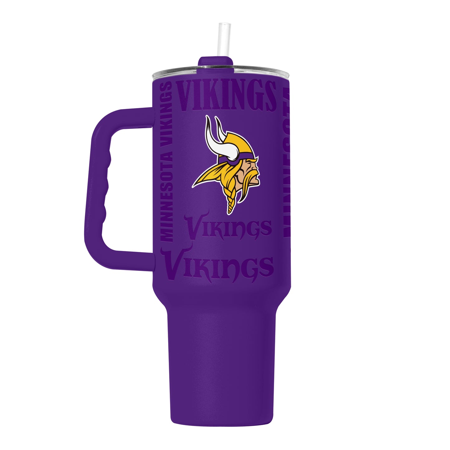 Minnesota Vikings 40oz Replay Powder Coat Tumbler
