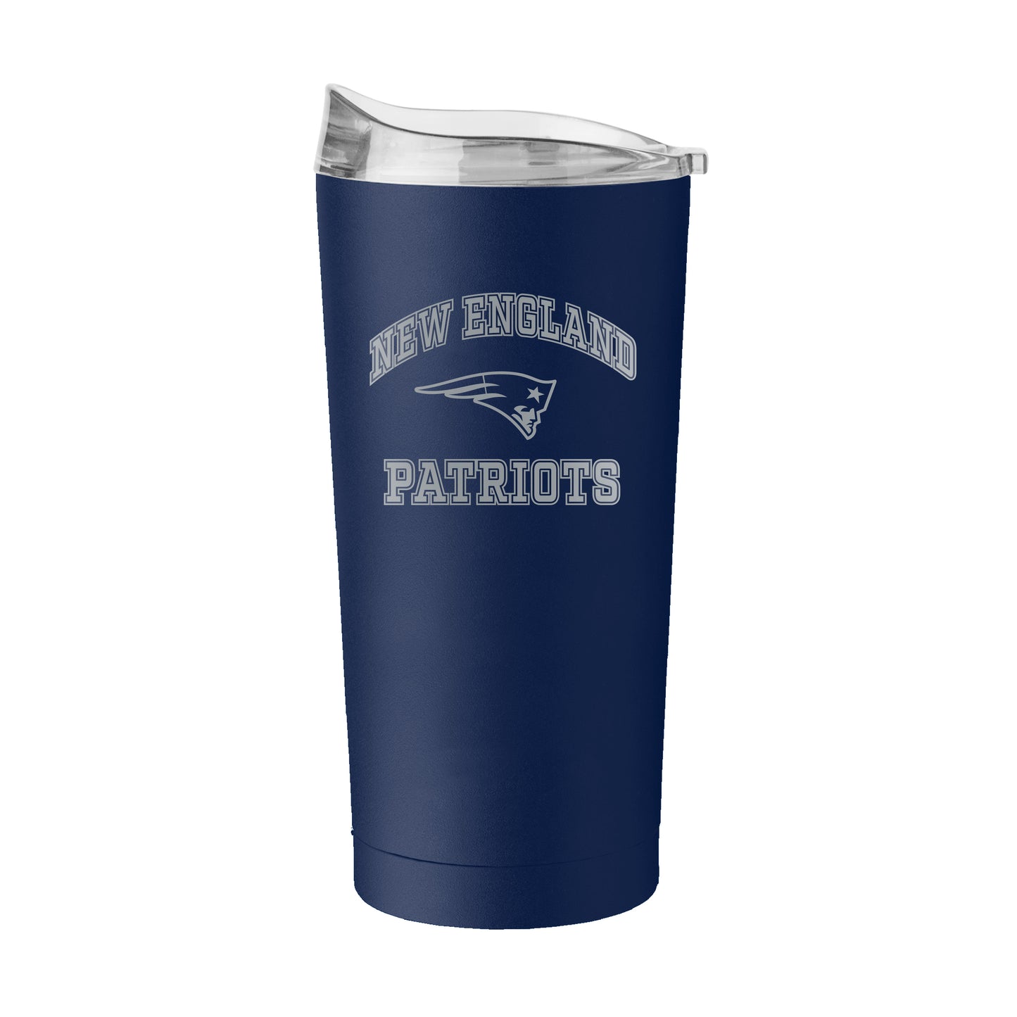 New England Patriots 20oz Athletic Etch Powder Coat Tumbler