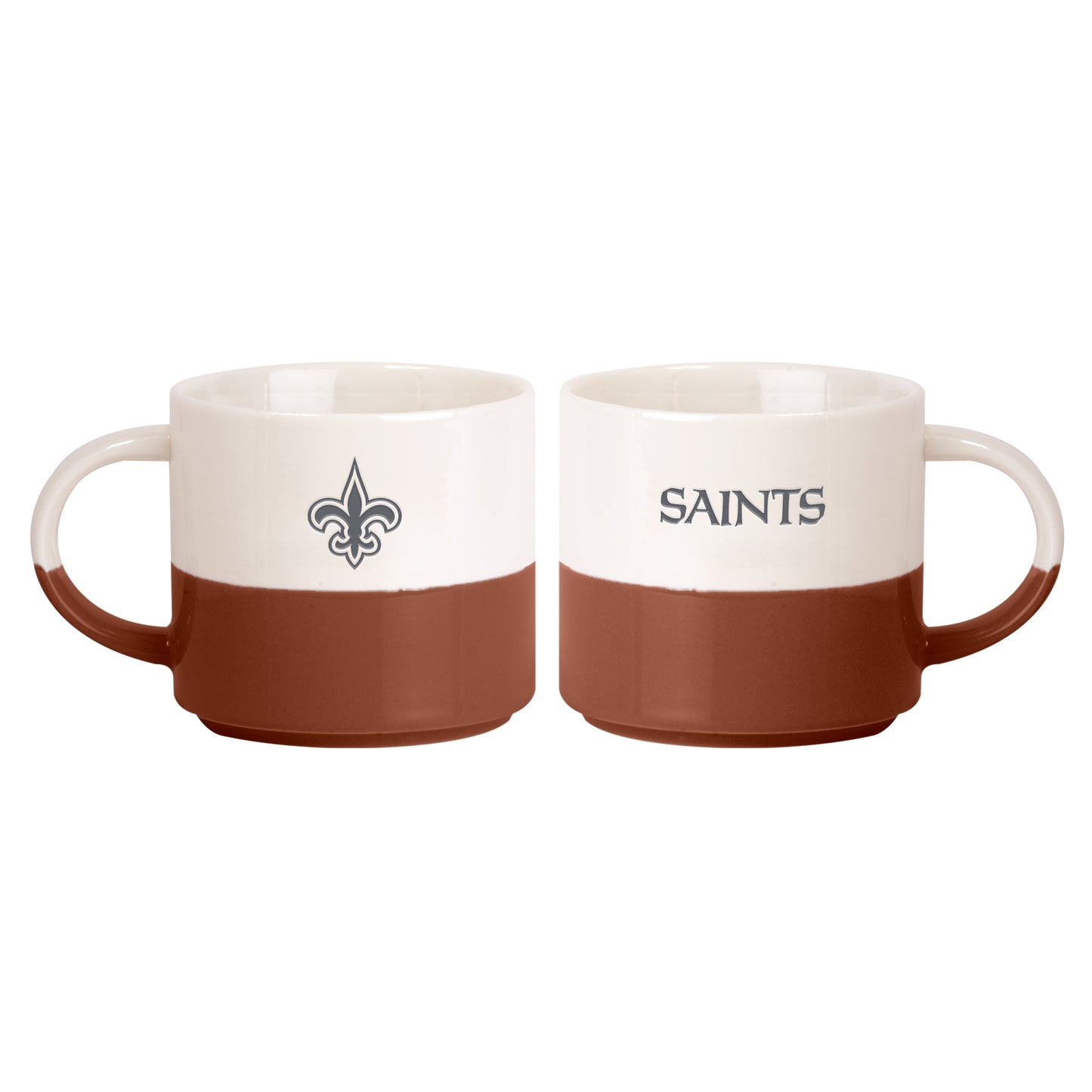 New Orleans Saints 15oz Walmart Holiday Stackable Mug Set