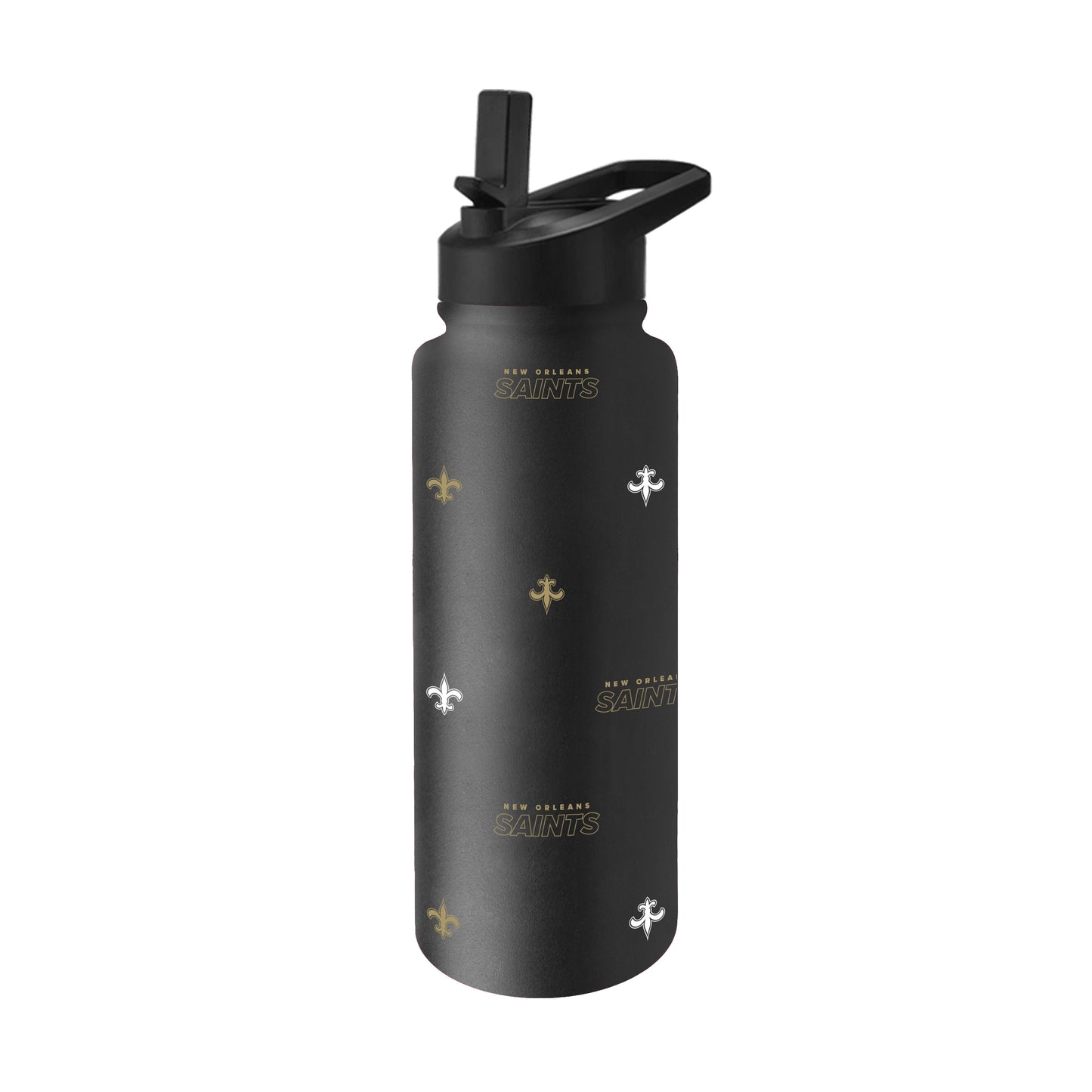 New Orleans Saints 34oz Step And Repeat Quencher Bottle