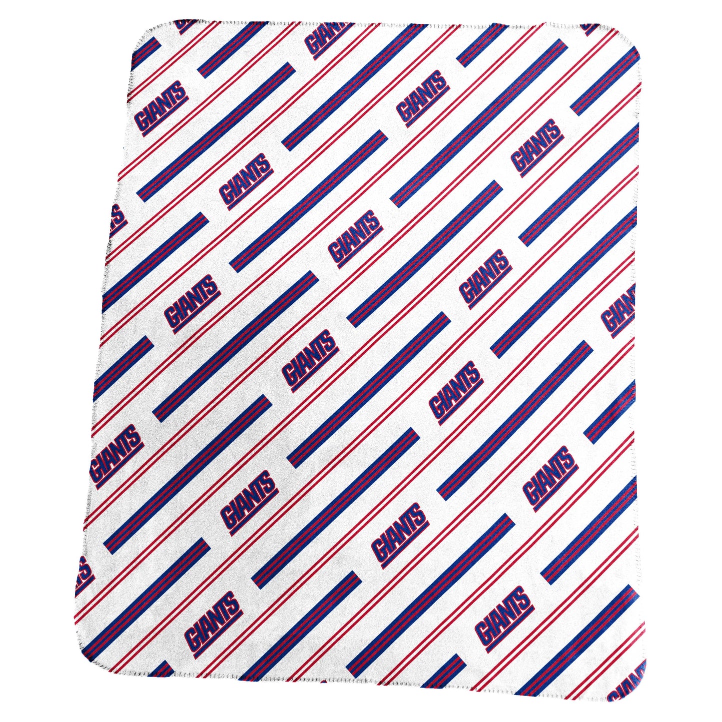New York Giants Classic Vertical Stripe Fleece Throw