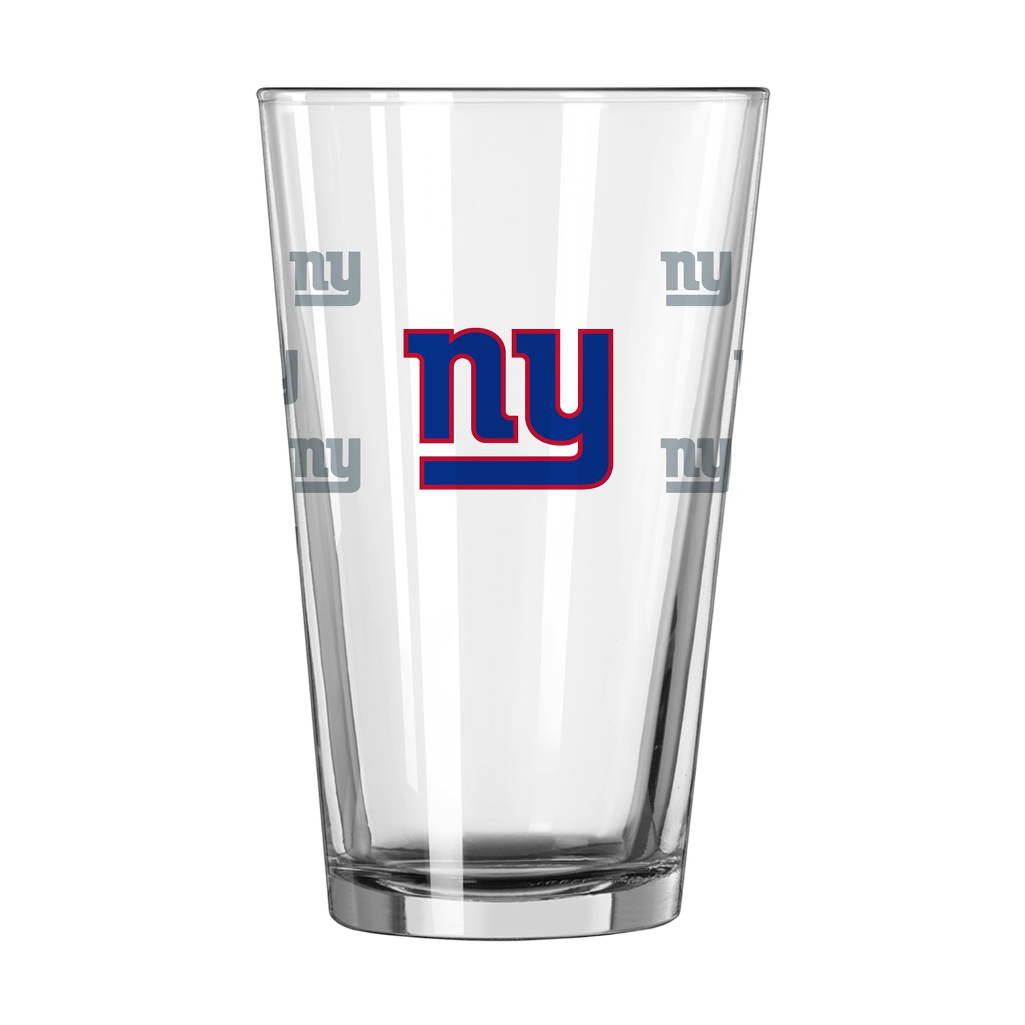 New York Giants 16oz Satin Etch Pint Glass