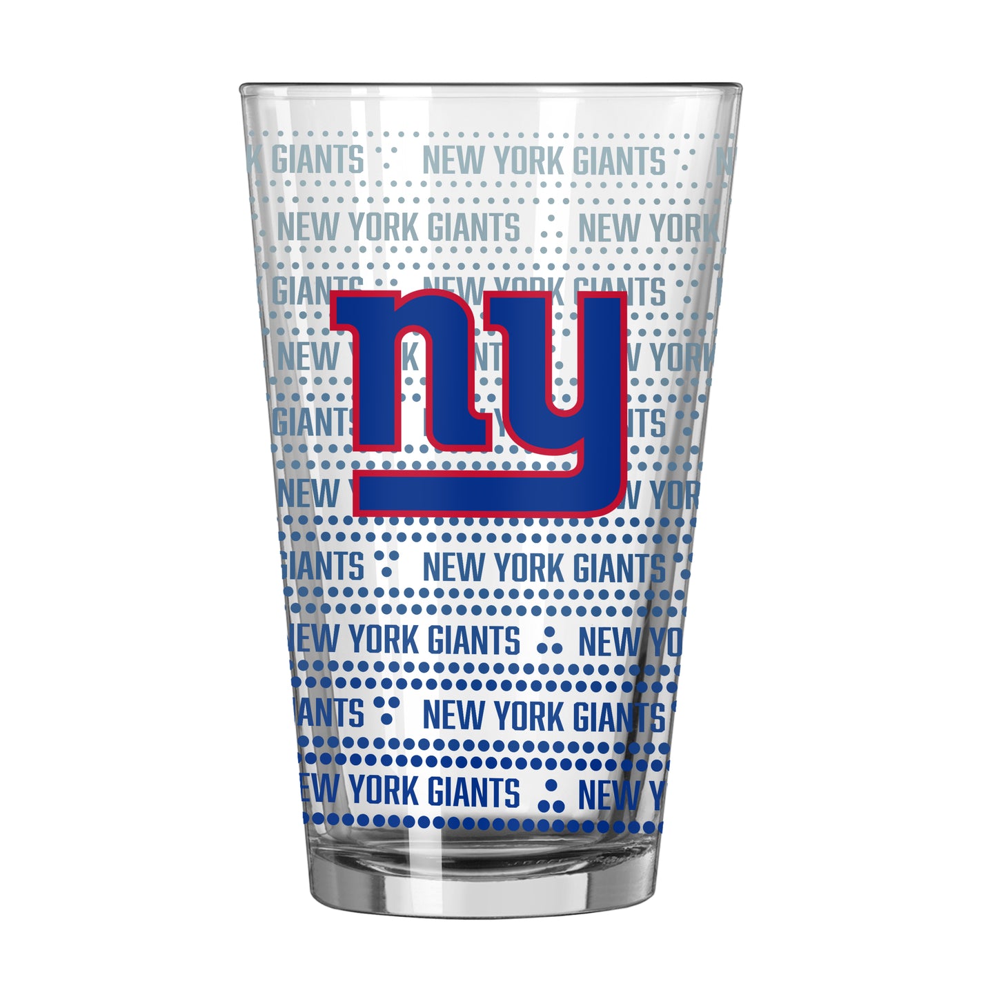 New York Giants 16oz Chant Fade Pint Glass