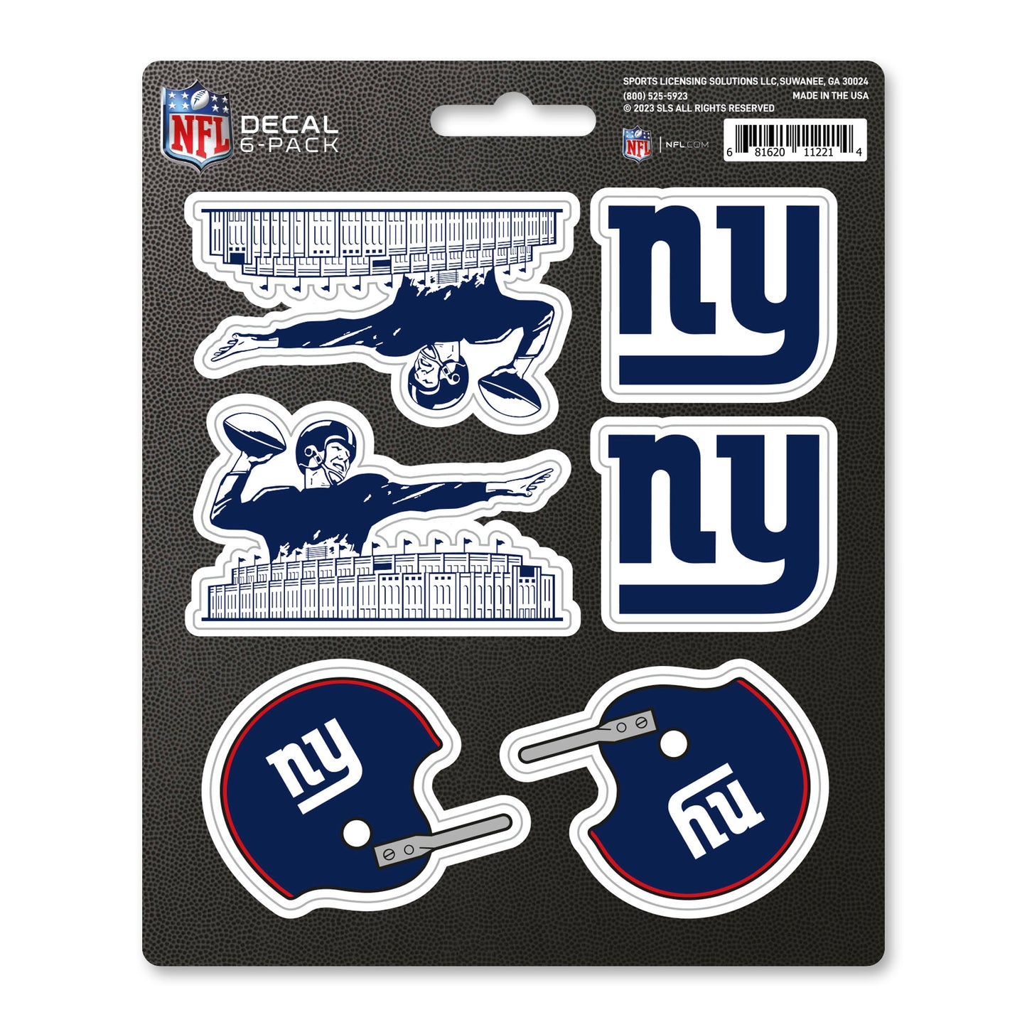 NFLV - New York Giants DECAL6