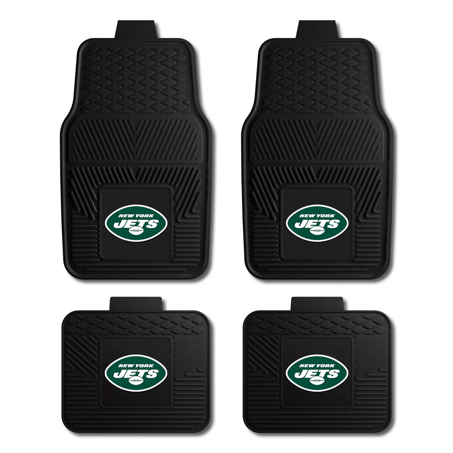 NFL - New York Jets 4-pc Vinyl Car Mat Set