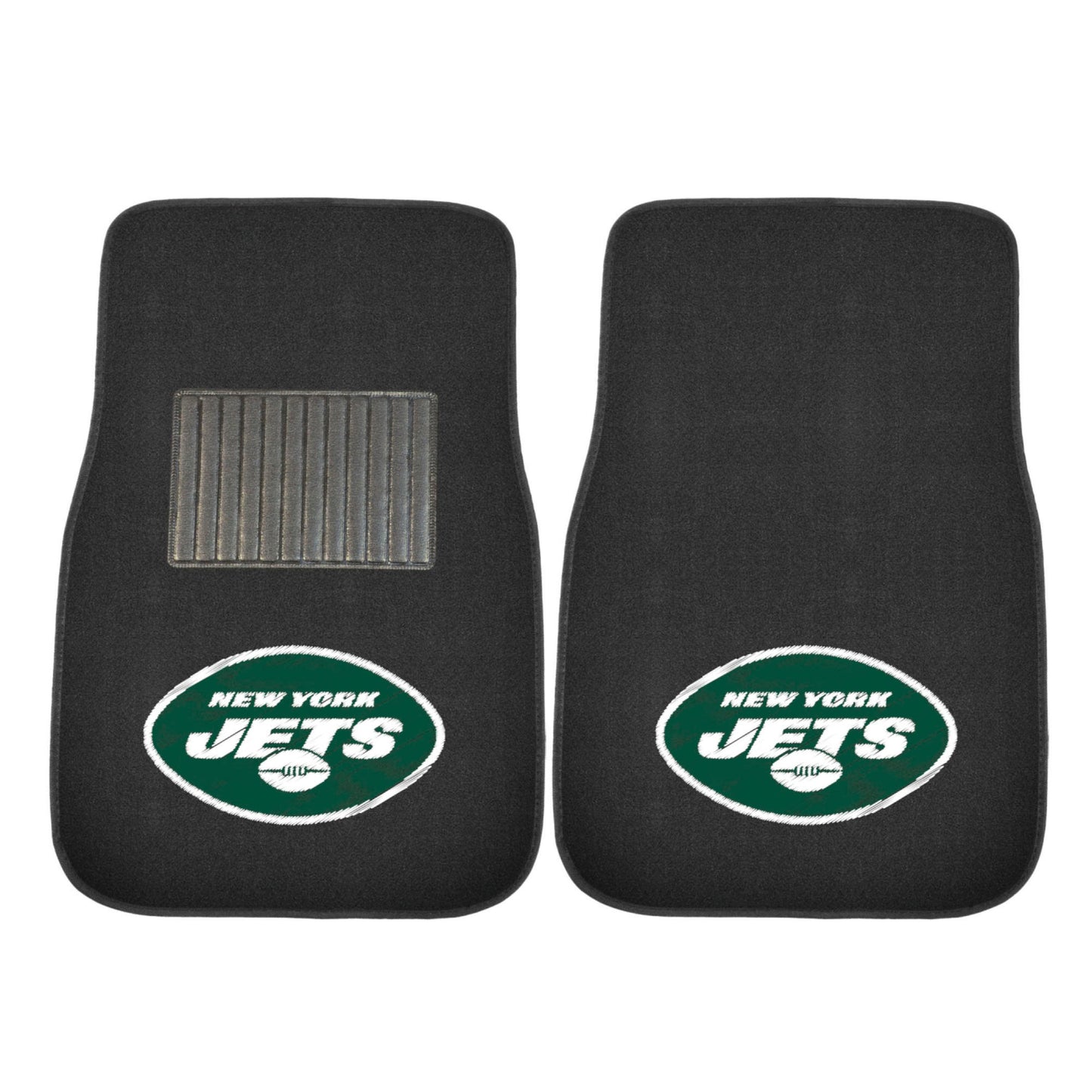 NFL - New York Jets 2-pc Embroidered Car Mat Set