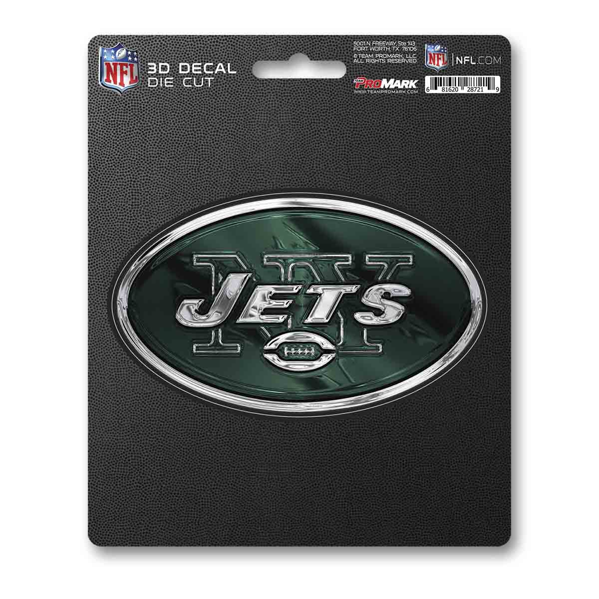 NFL - New York Jets 3D Decal
