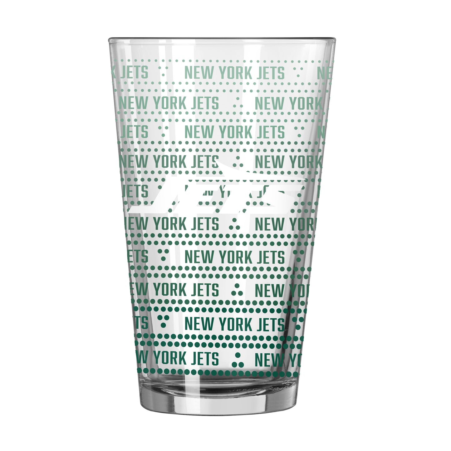 New York Jets 16oz Chant Fade Pint Glass