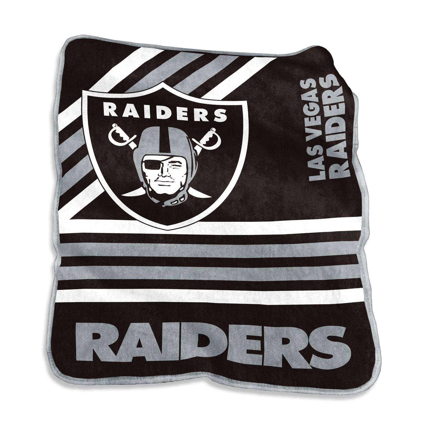 Las Vegas Raiders 60x80 Raschel Blanket