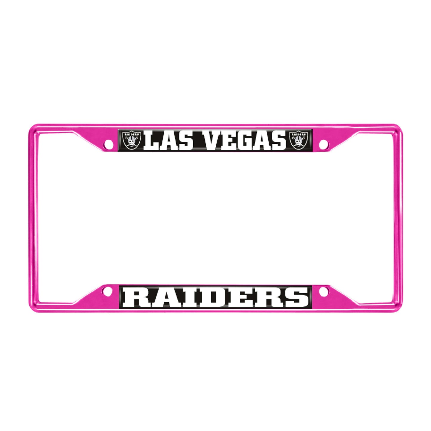 NFL - Las Vegas Raiders-Pink License Plate Frame