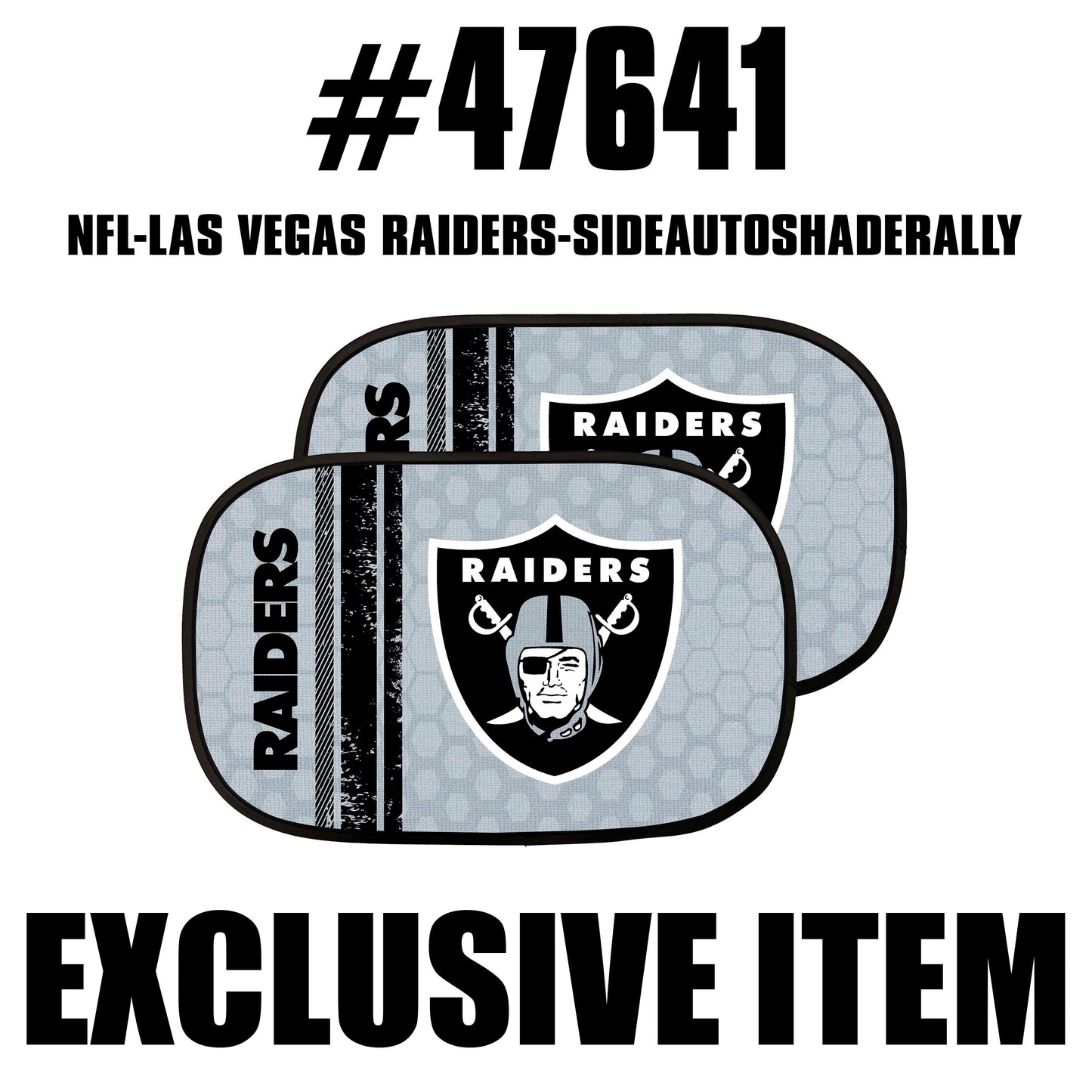 NFL - Las Vegas Raiders Side Auto Shade Rally