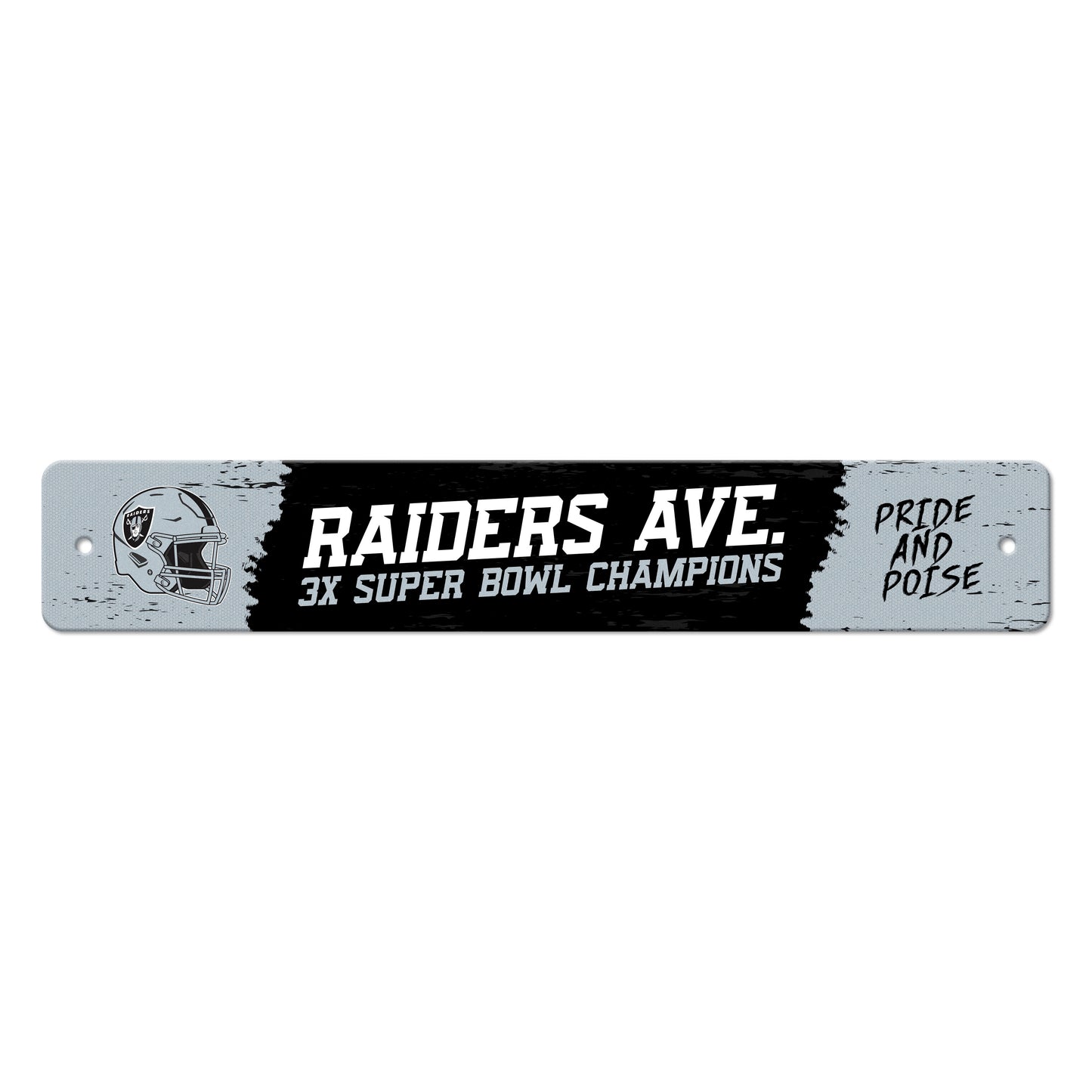 NFL - Las Vegas Raiders Sign Street Flat