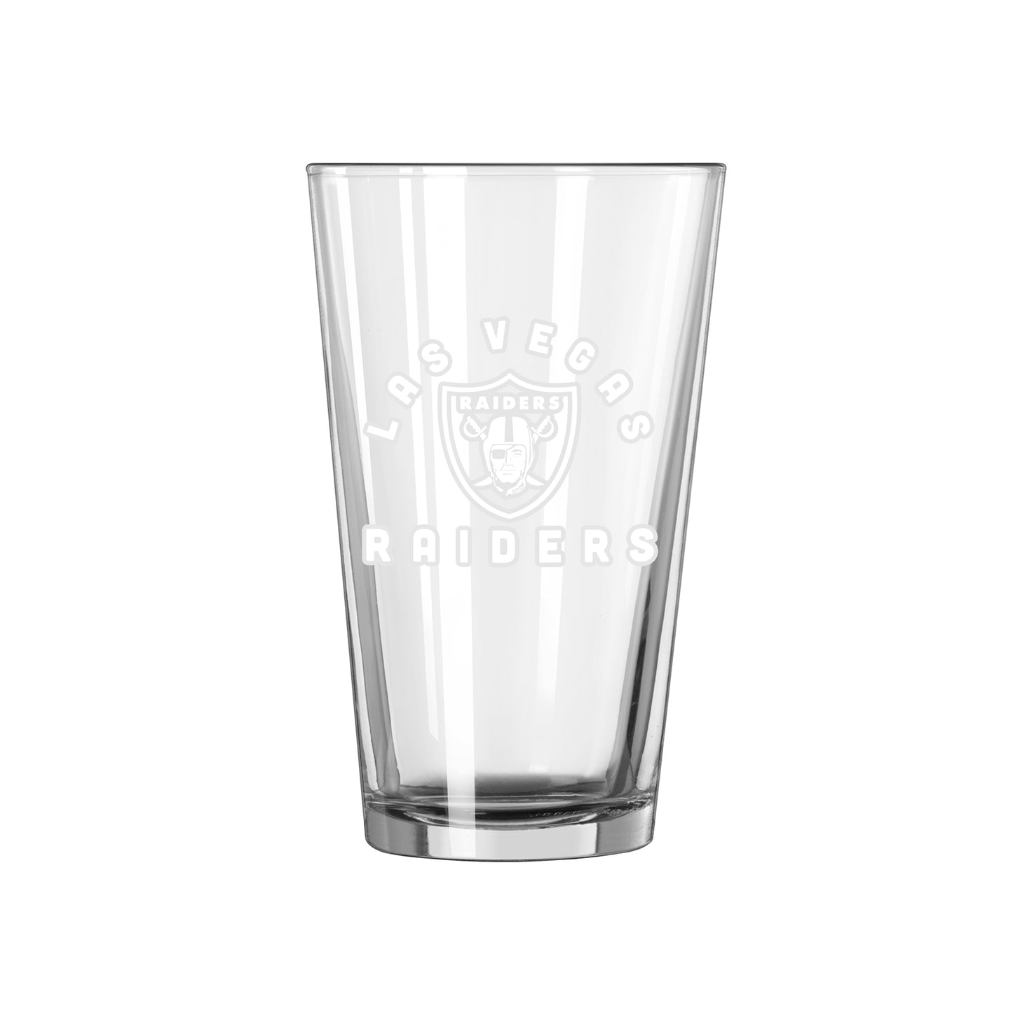 Las Vegas Raiders 16oz Archway Pint Glass