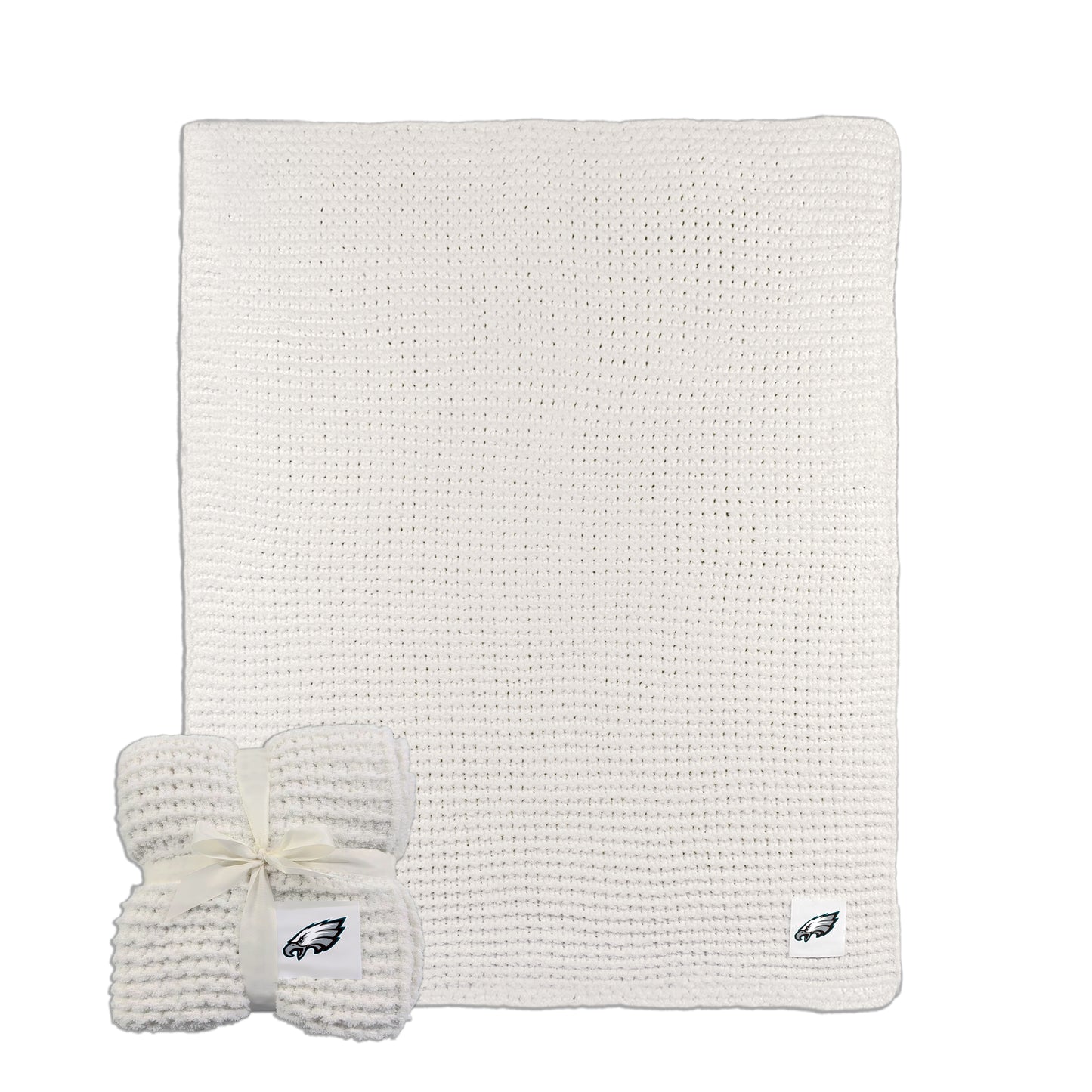 Philadelphia Eagles Cable Knit Throw 50x60
