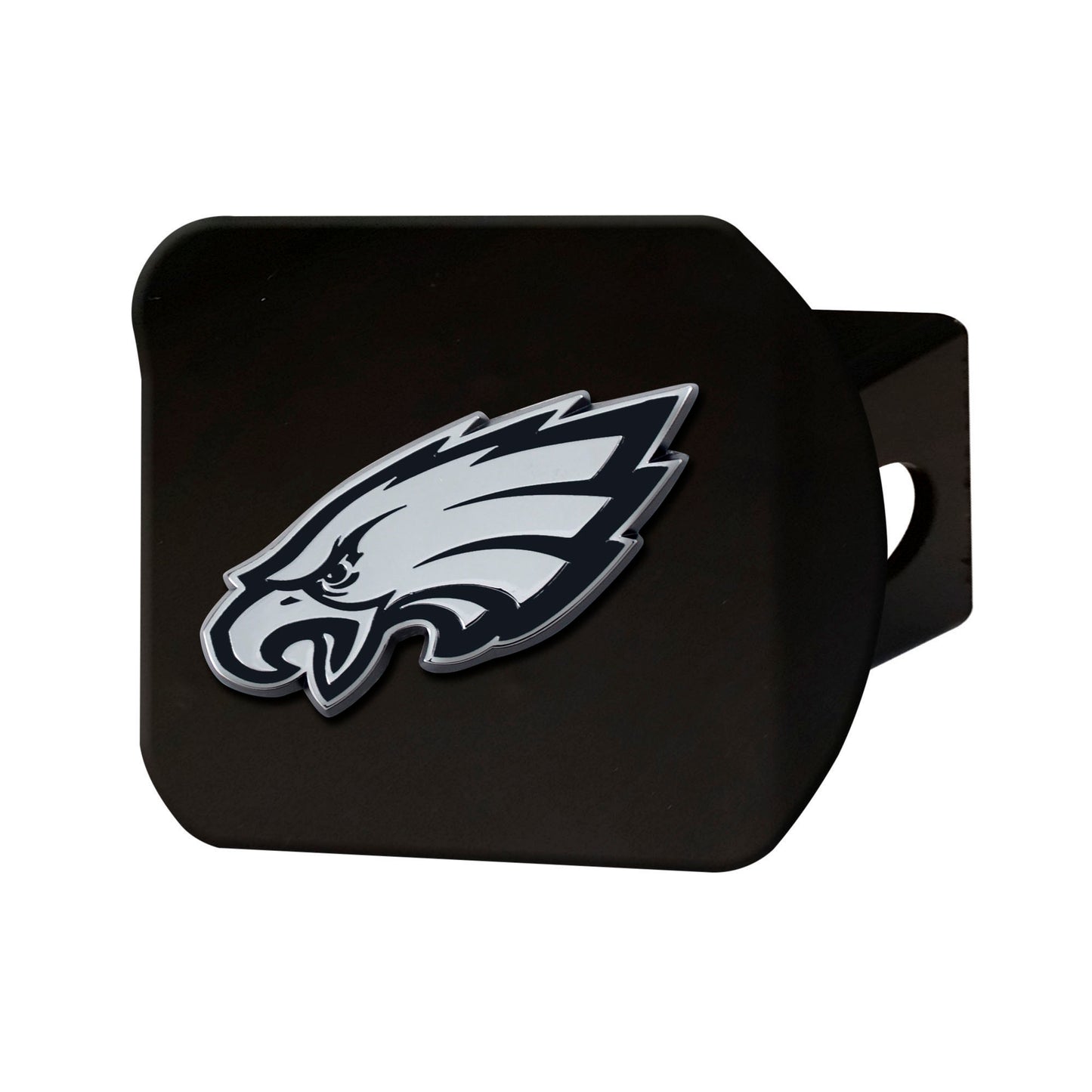 NFL - Philadelphia Eagles Chrome on Black Hitch Cover