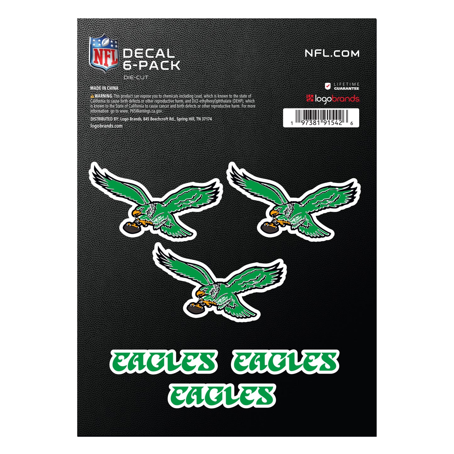 NFLV - Philidelphia Eagles DECAL6