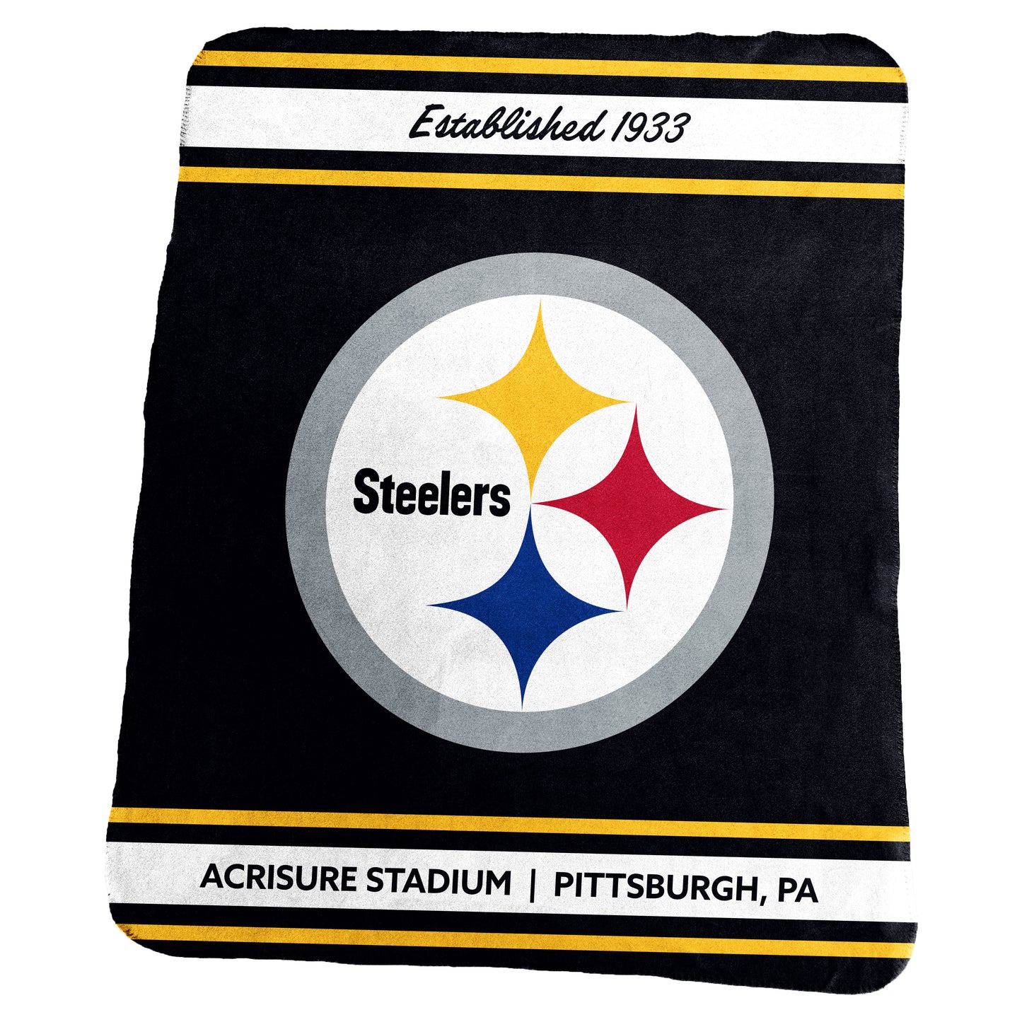 Pittsburgh Steelers Stadium Classic Fleece Throw