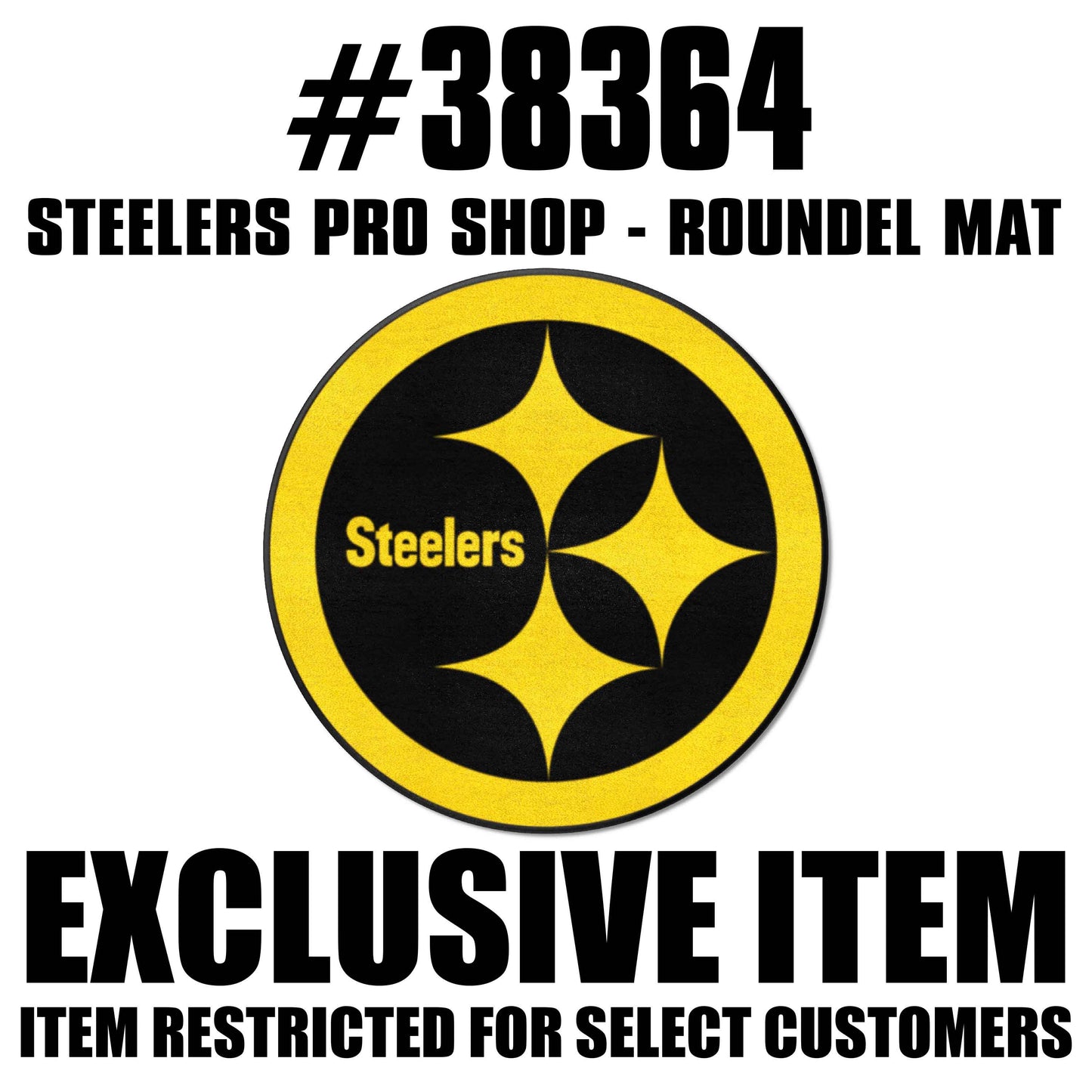 NFL - Pittsburgh Steelers Roundel Mat