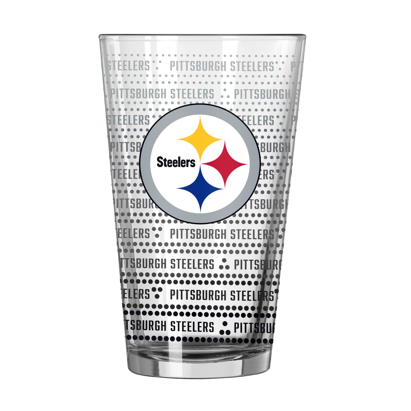 Pittsburgh Steelers 16oz Chant Fade Pint Glass