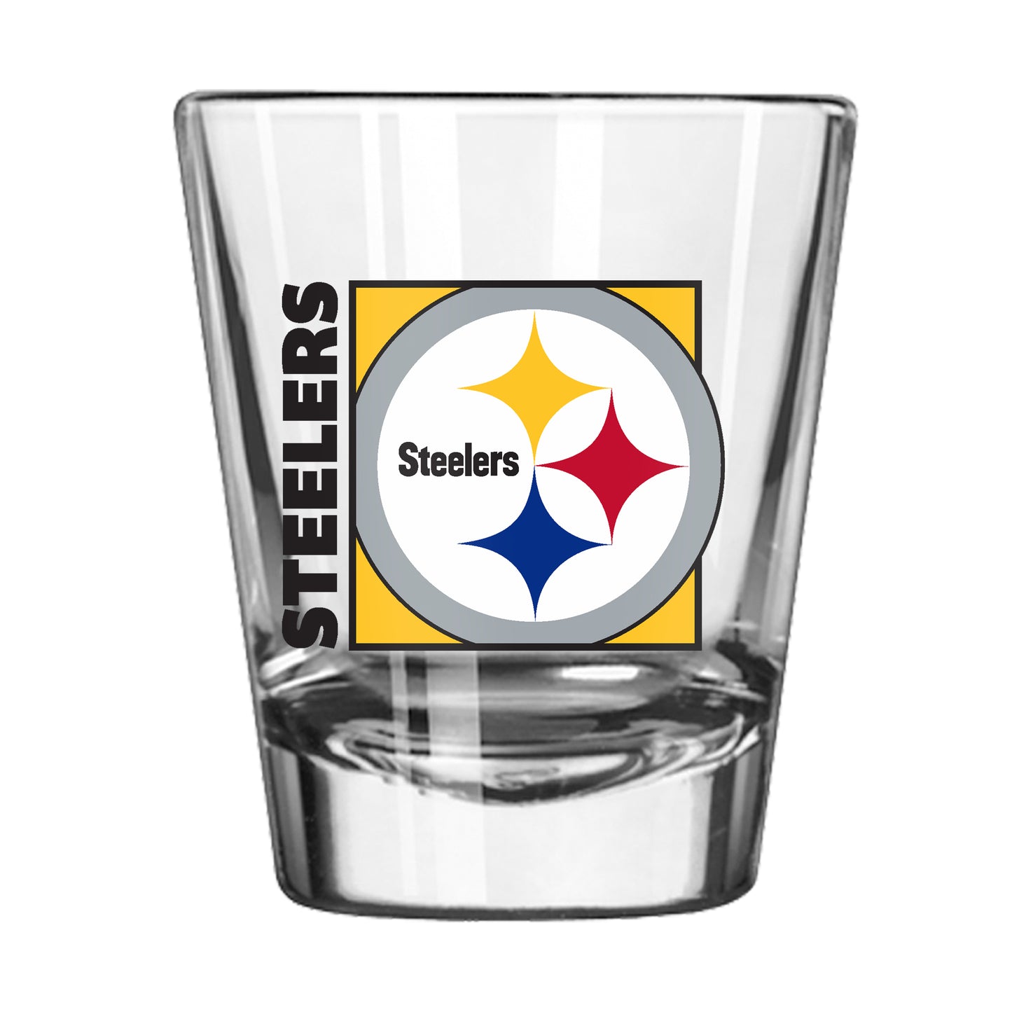 Pittsburgh Steelers 2oz Block Shot Glass
