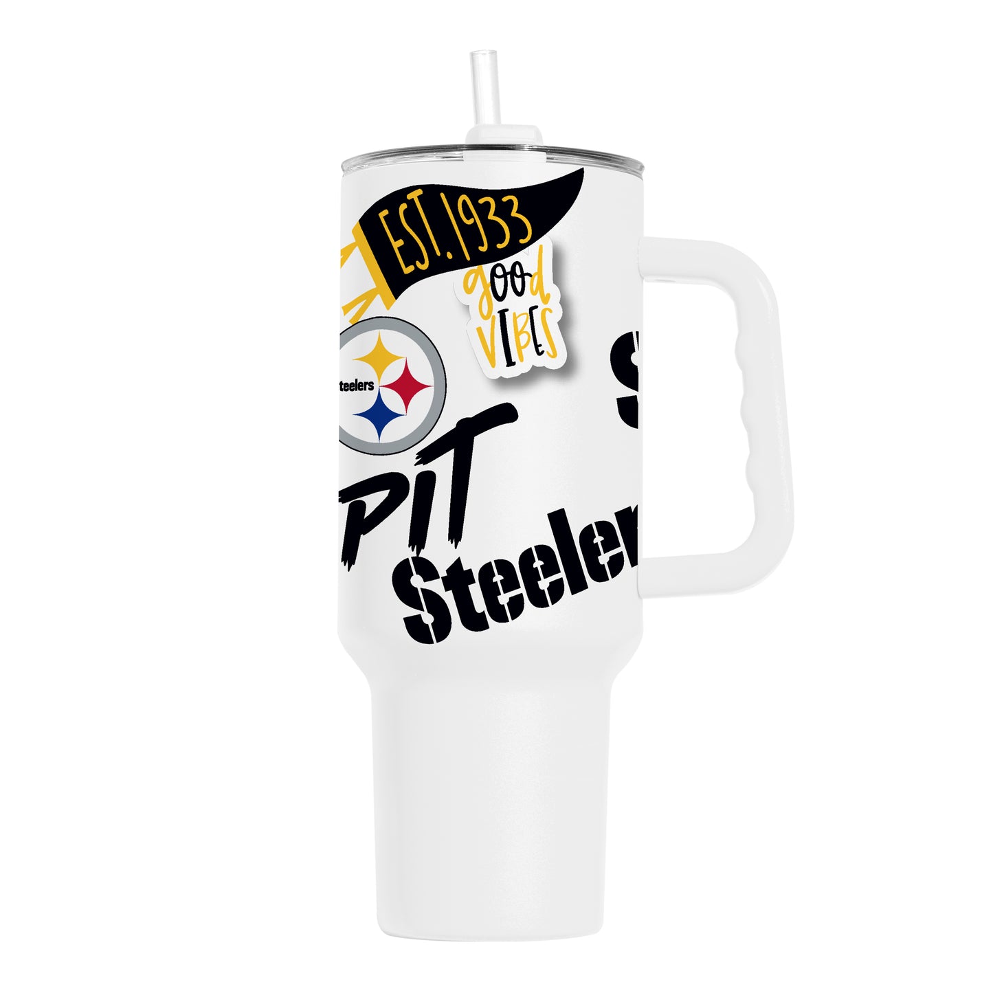 Pittsburgh Steelers 24oz Native Tumbler w/Handle